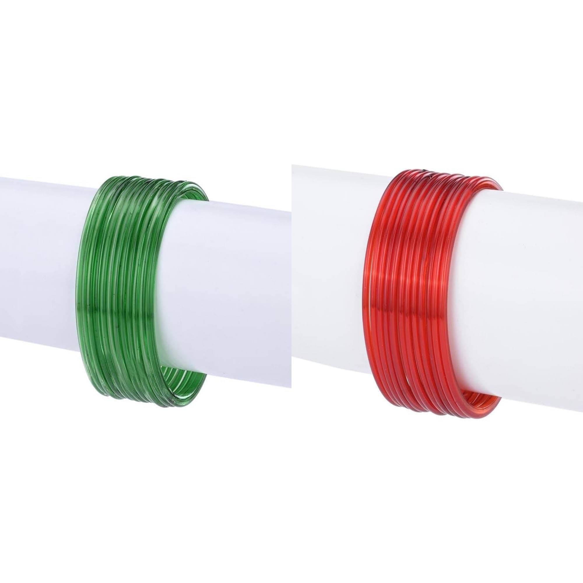 1st Time Multicolor Bangle Set ( Pack of 2 ) 1st Time Multicolor Bangle Set ( Pack of 2 )