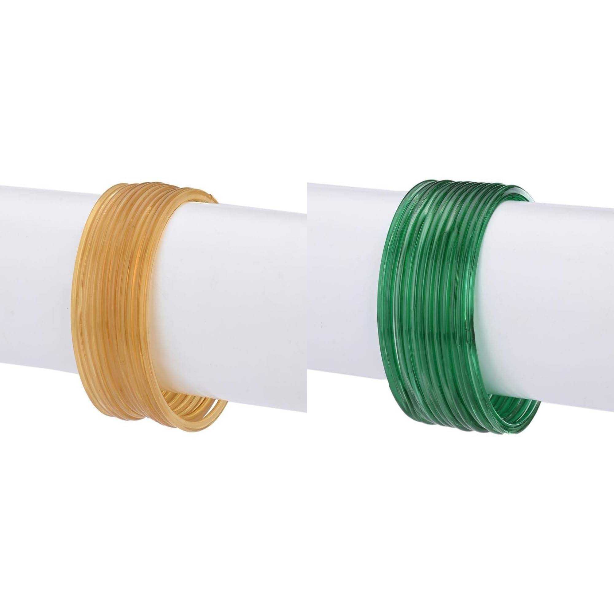1st Time Multicolor Bangle Set ( Pack of 2 ) 1st Time Multicolor Bangle Set ( Pack of 2 )