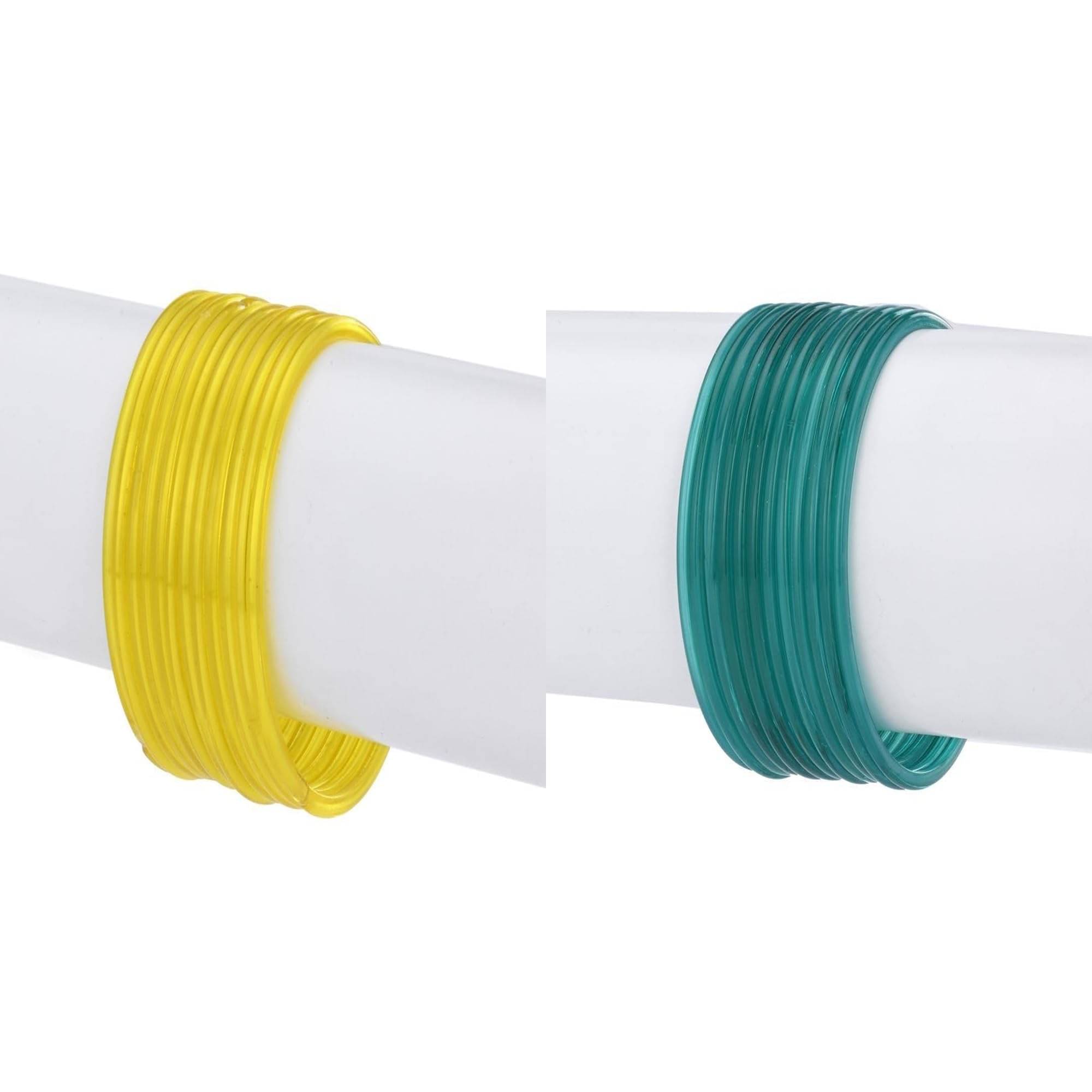 1st Time Multicolor Bangle Set ( Pack of 2 ) 1st Time Multicolor Bangle Set ( Pack of 2 )