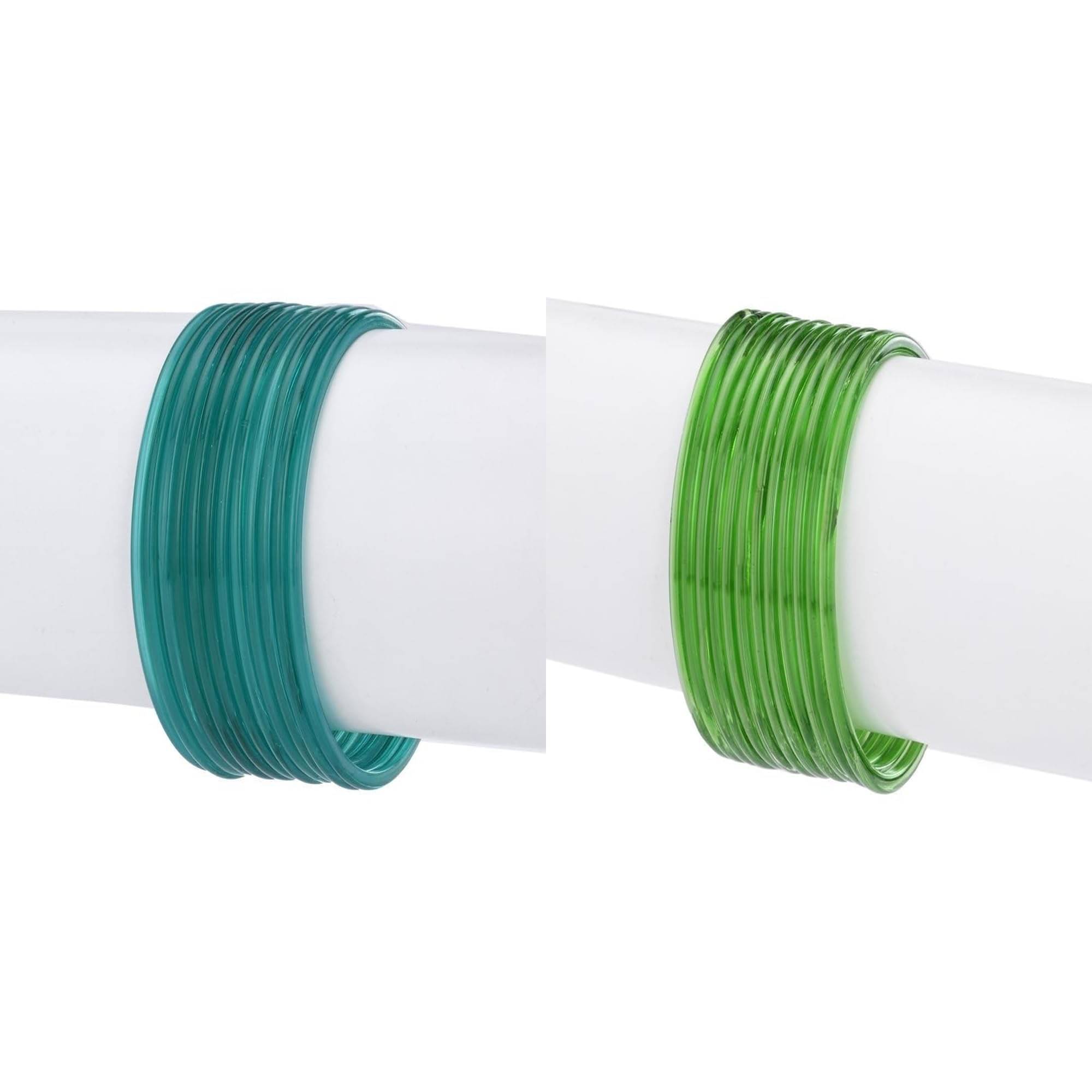     			1st Time Multicolor Bangle Set ( Pack of 2 )