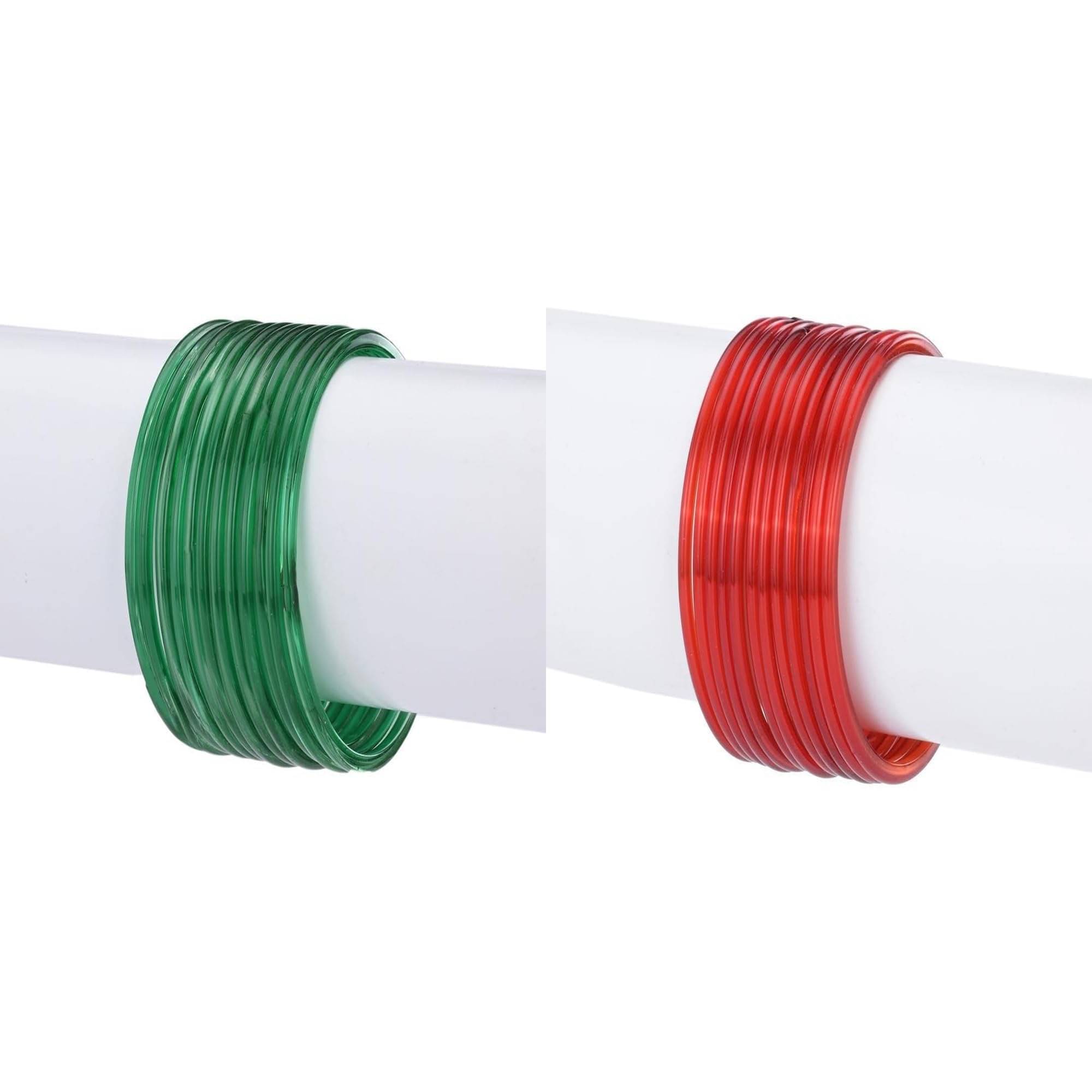    			1st Time Multicolor Bangle Set ( Pack of 2 )