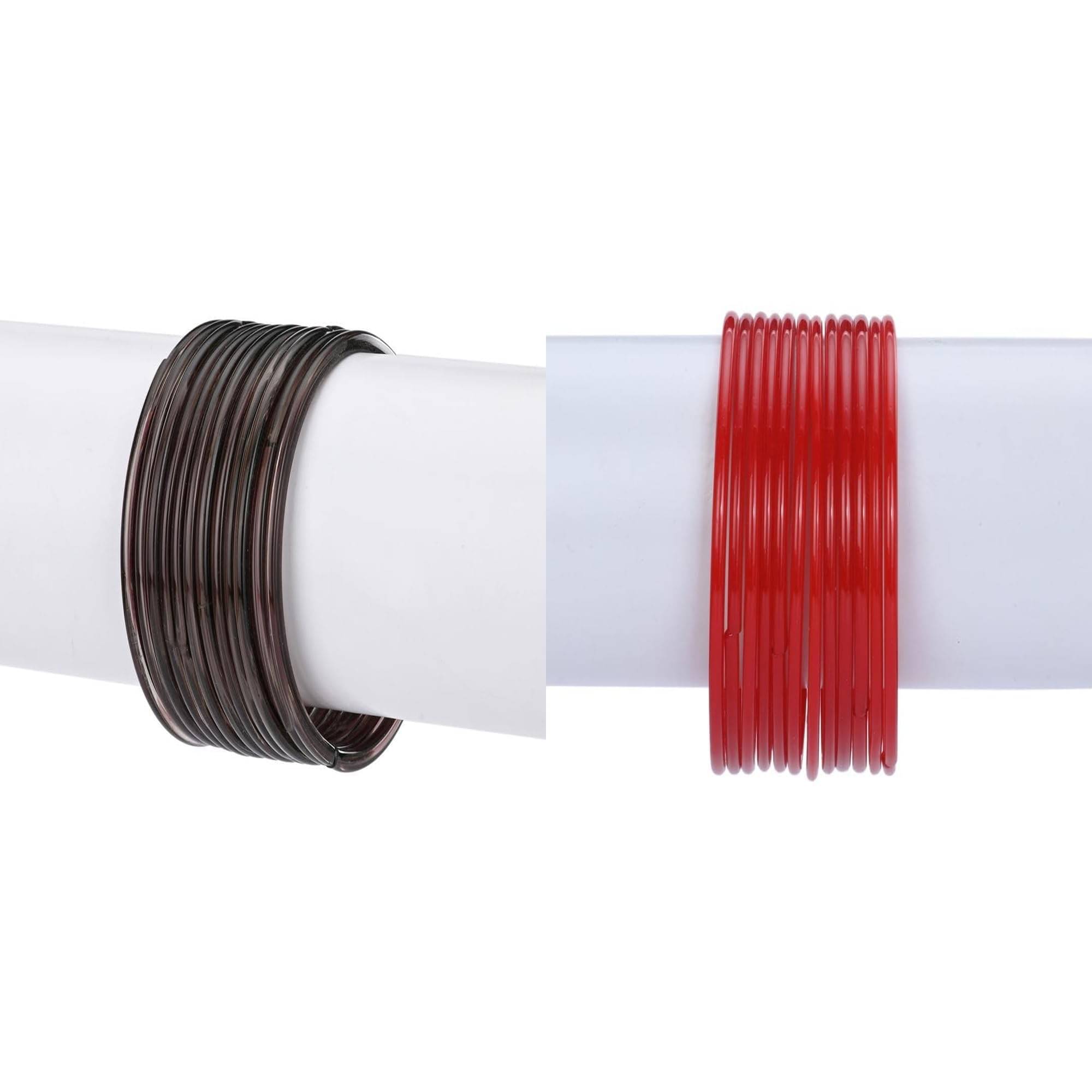 1st Time Multicolor Bangle Set ( Pack of 2 ) 1st Time Multicolor Bangle Set ( Pack of 2 )
