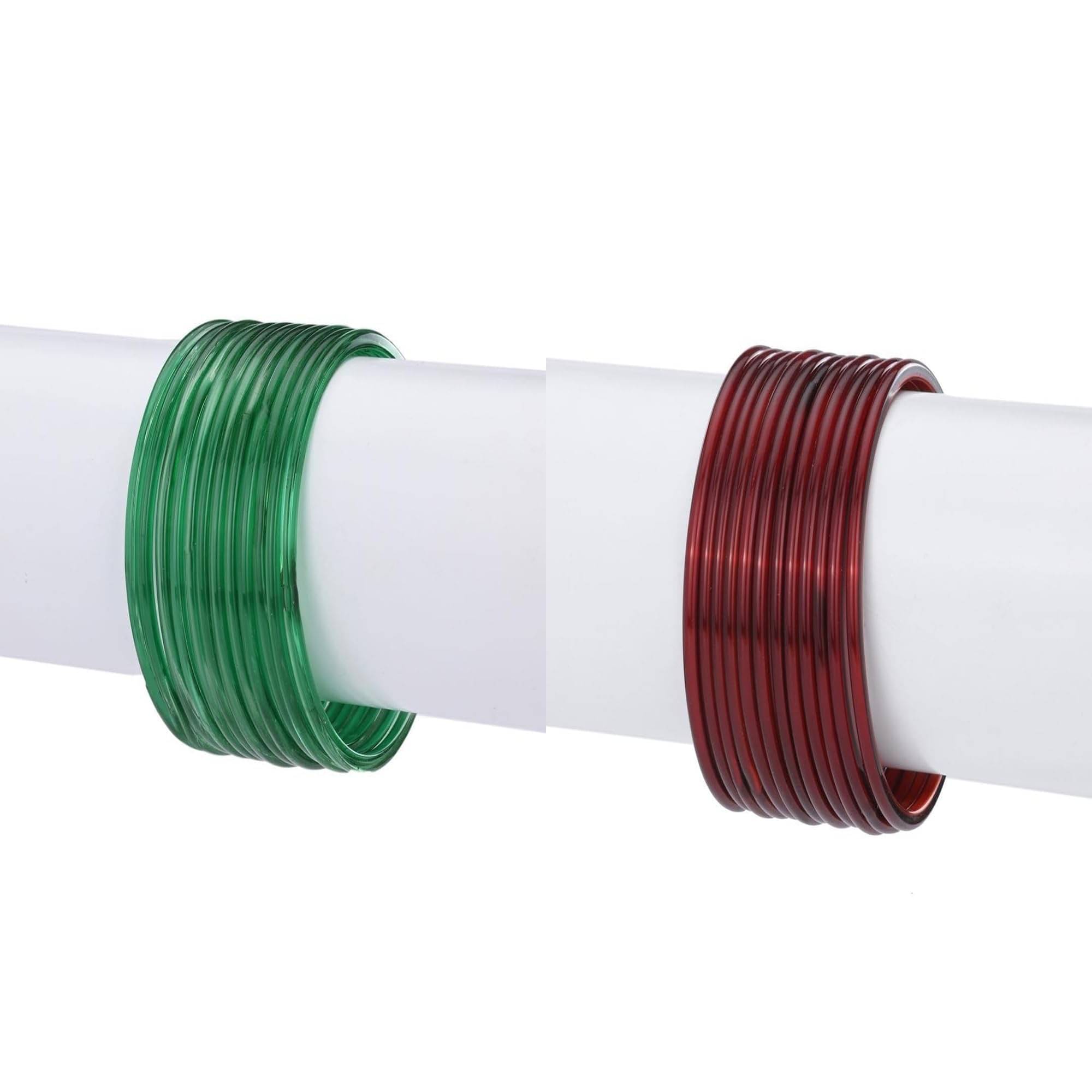     			1st Time Multicolor Bangle Set ( Pack of 2 )