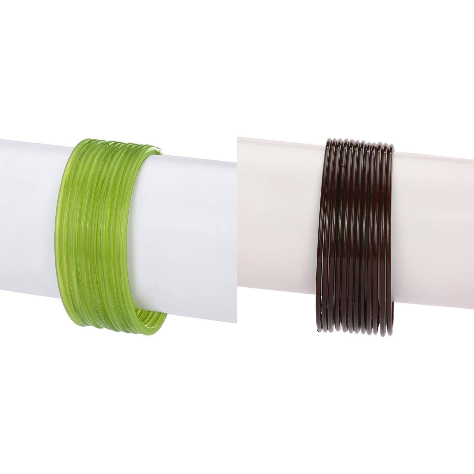1st Time Multicolor Bangle Set ( Pack of 2 ) 1st Time Multicolor Bangle Set ( Pack of 2 )