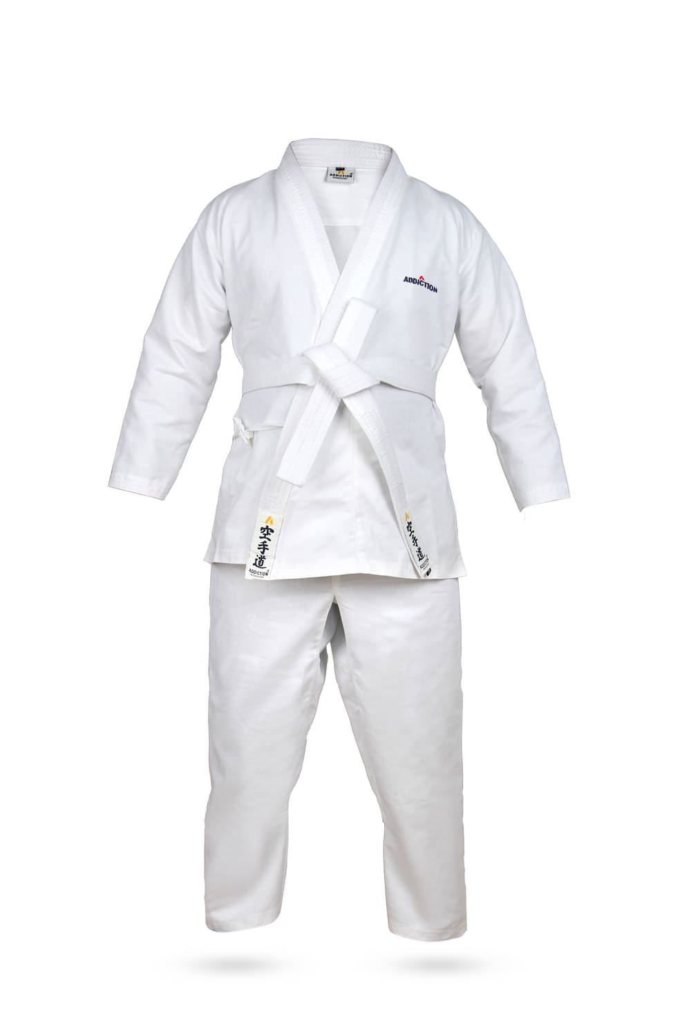     			Addiction White Cotton Uniform L