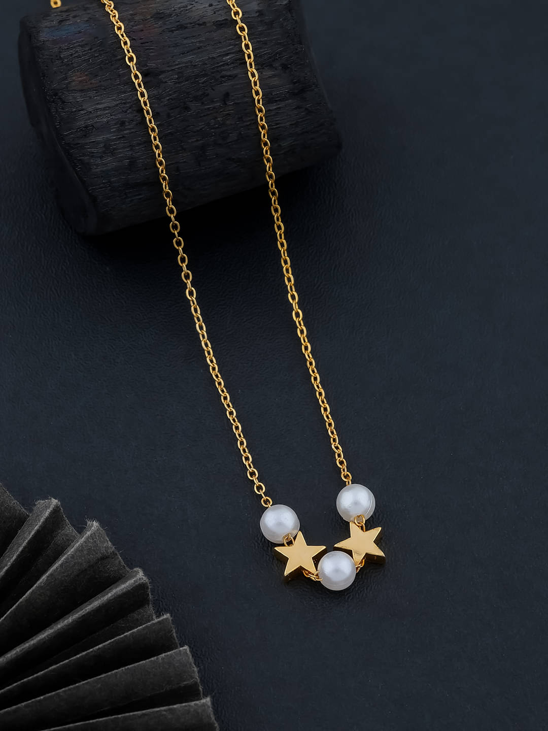     			BRANDSOON Gold Pendant ( Pack of 1 )