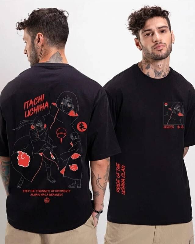     			FLIRTY SOUL Men Polyester Regular Fit Printed T-Shirt ( Black )