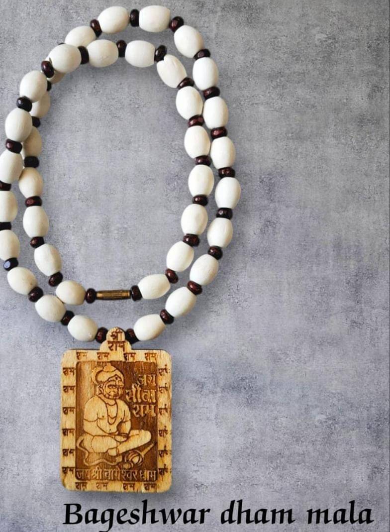     			Foxdean Pooja Mala HANUMAN JI TULSI MALA ( Pack of 1 )