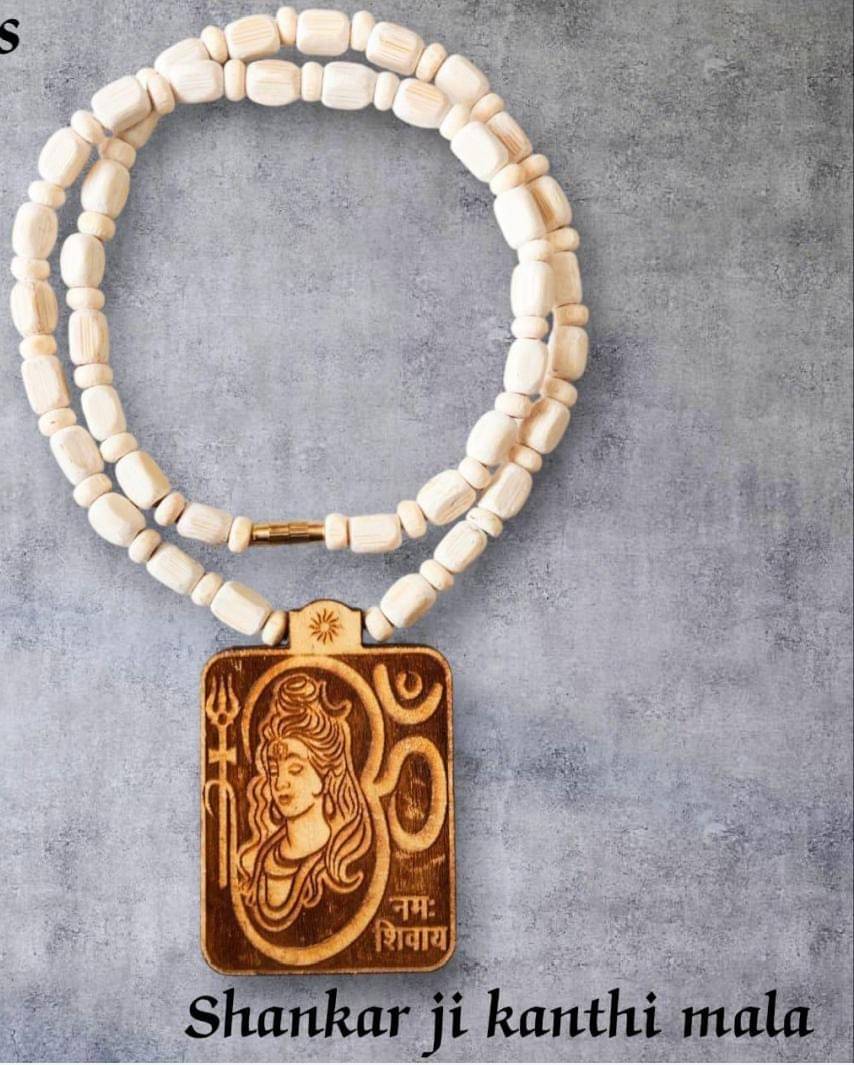    			Foxdean Pooja Mala SHIV JI TULSI MALA ( Pack of 1 )