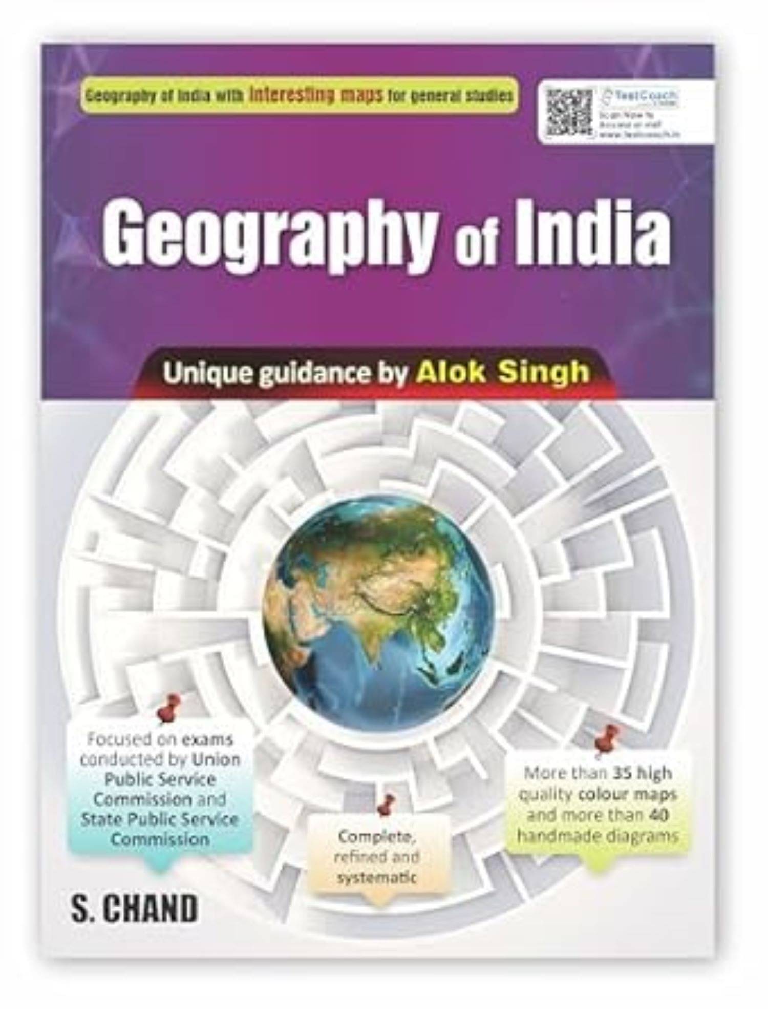 Geography of India for UPSC, MPSC & Other State PSC Civil Services Prelim & Main Exams 2025 Geography of India for UPSC, MPSC & Other State PSC Civil Services Prelim & Main Exams 2025
