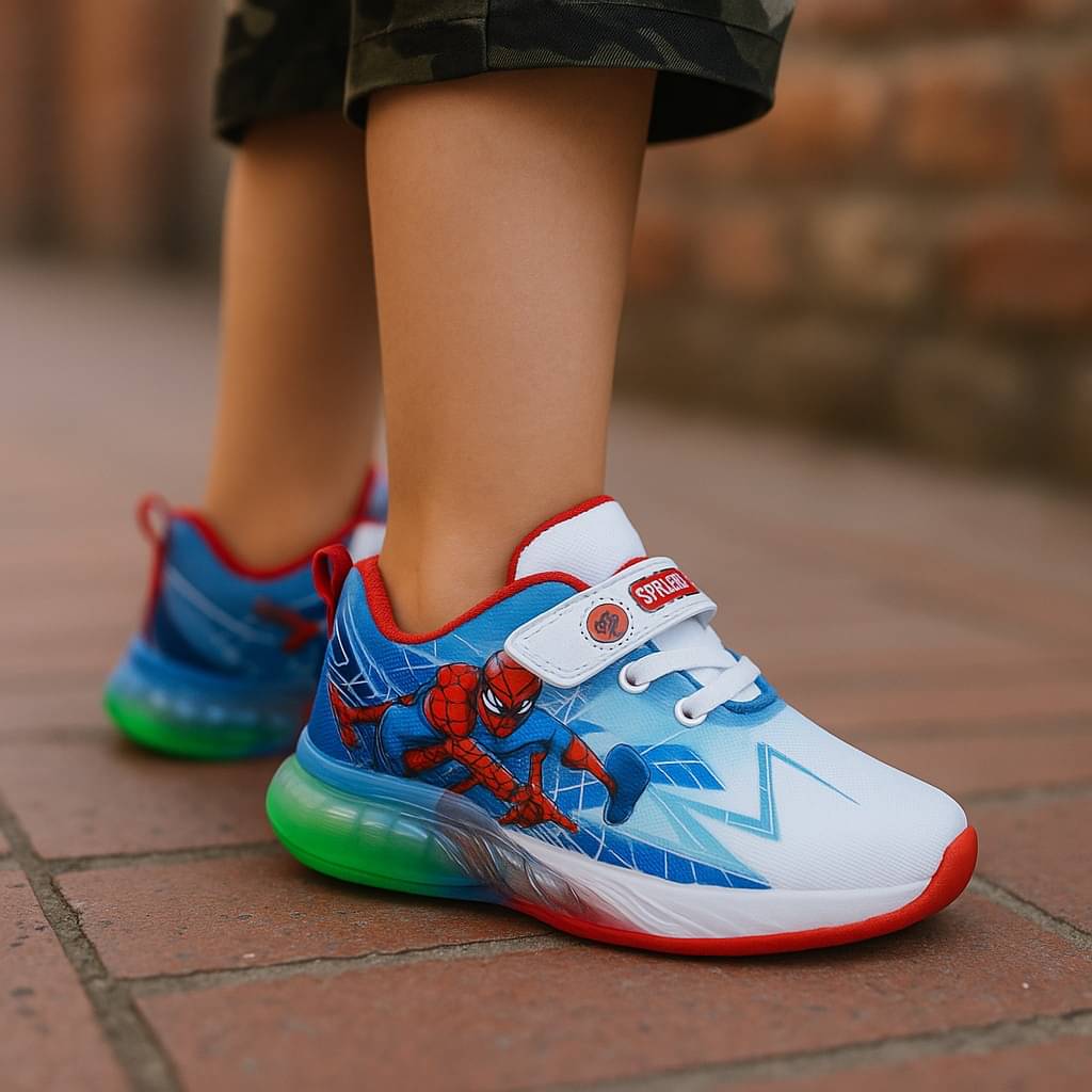     			ICONIC ME - Multicolor Boy's LED Shoes ( 1 Pair )