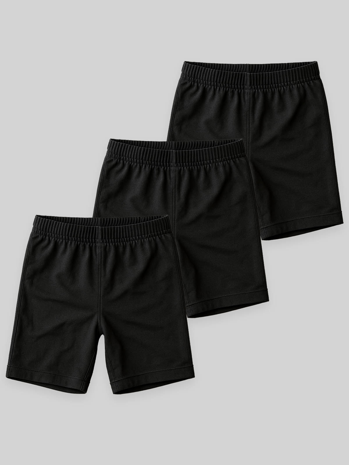     			Kuchipoo Pack of 3 Girls Cotton Blend Shorts ( Multicolor 12 )