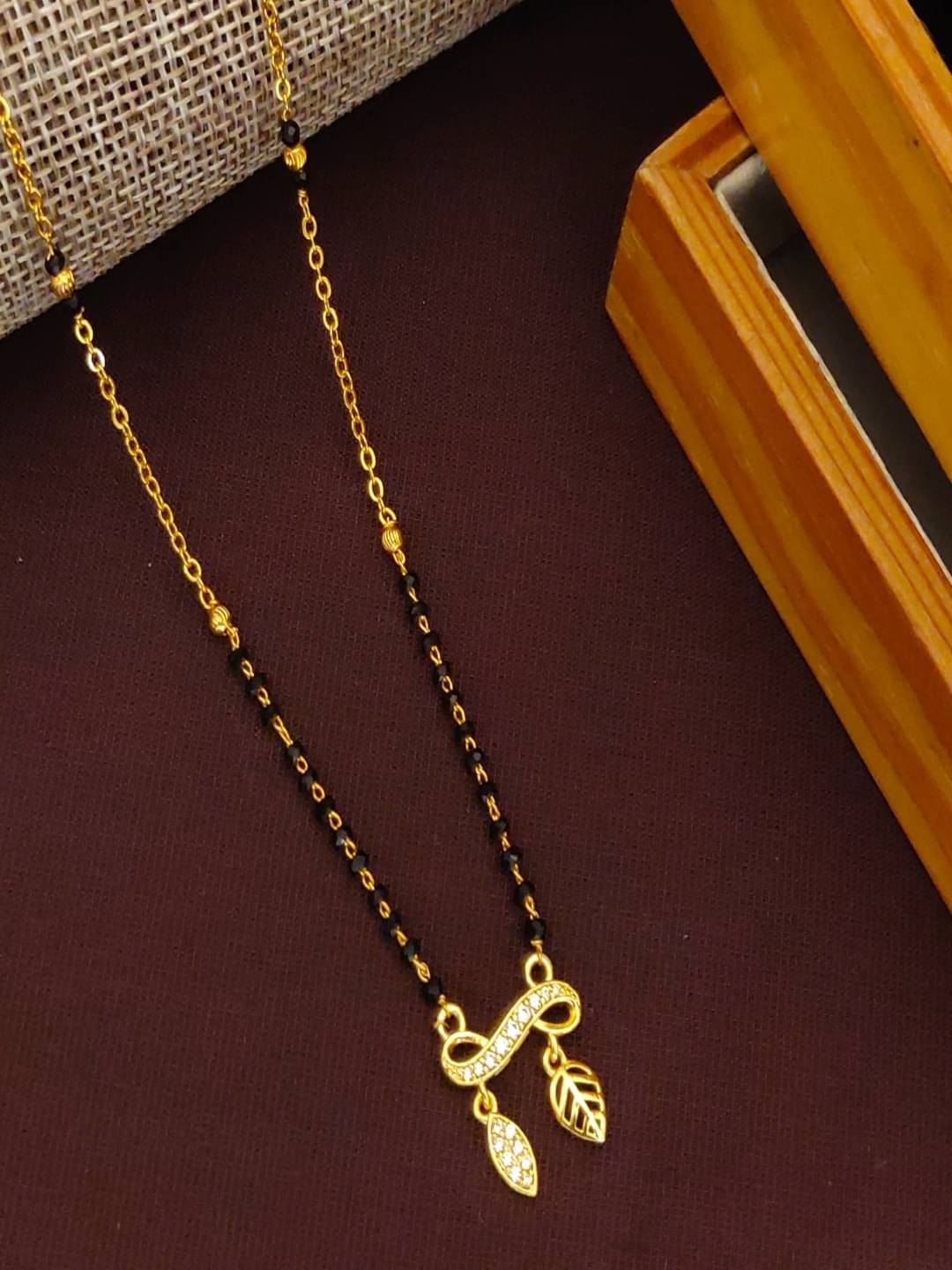     			LA MESKEY Golden Mangalsutra ( Pack of 1 )