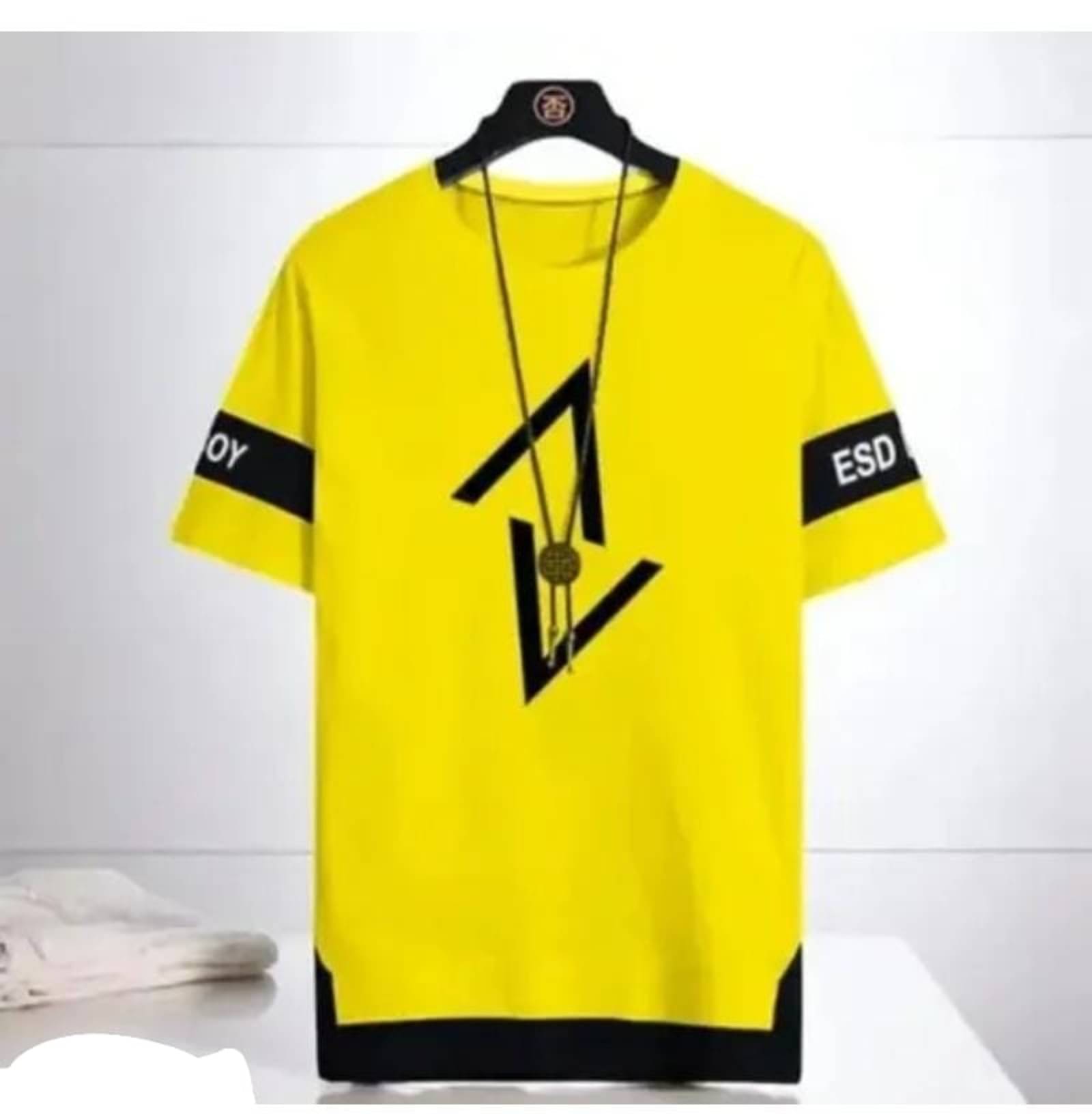     			Lil'Lads Pack of 1 Boys & Girls Cotton Blend T-Shirt ( Yellow )