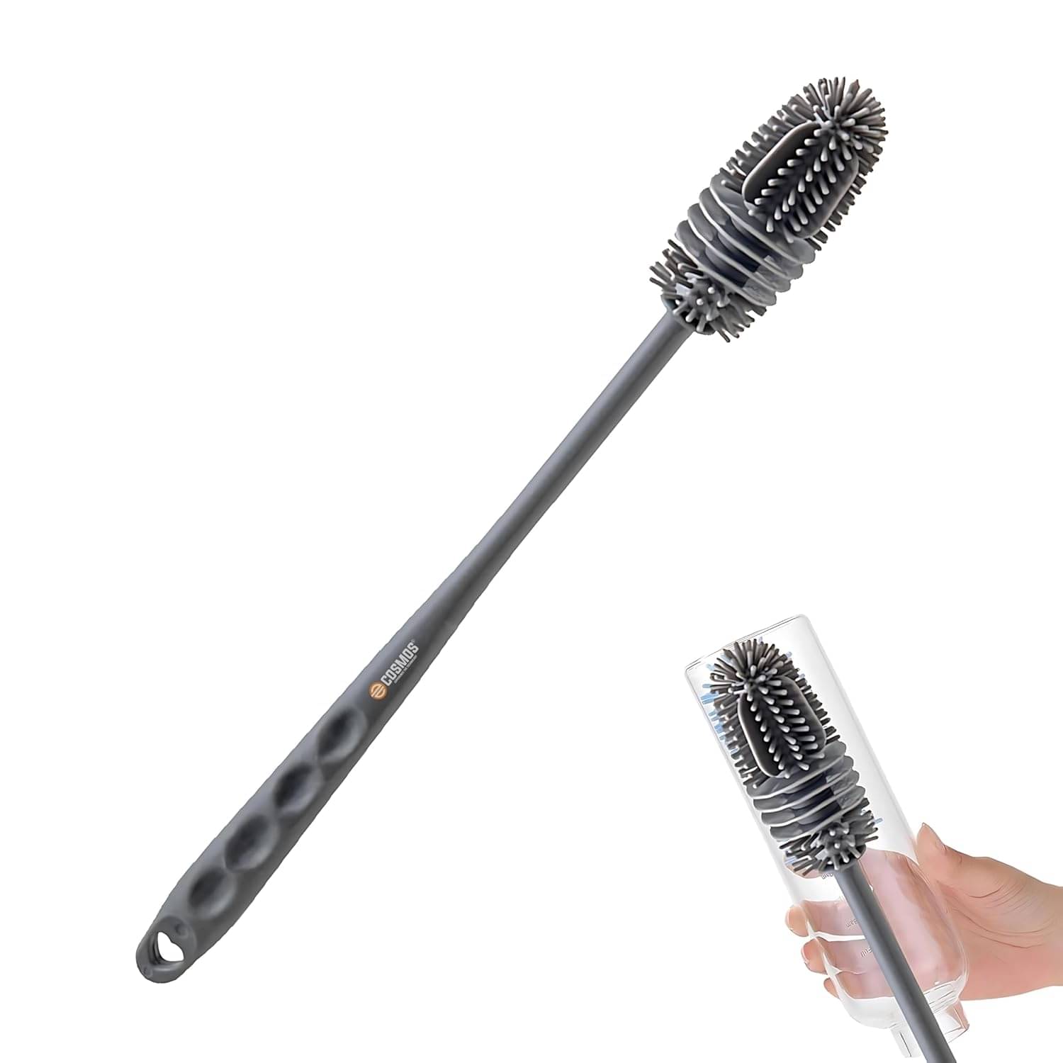 Long Handle Silicone Bottle Cleaner Brush for Washing Water Bottle, Solution Bottle, Mug. Cleaning Brush Long Handle Silicone Bottle Cleaner Brush for Washing Water Bottle, Solution Bottle, Mug. Cleaning Brush