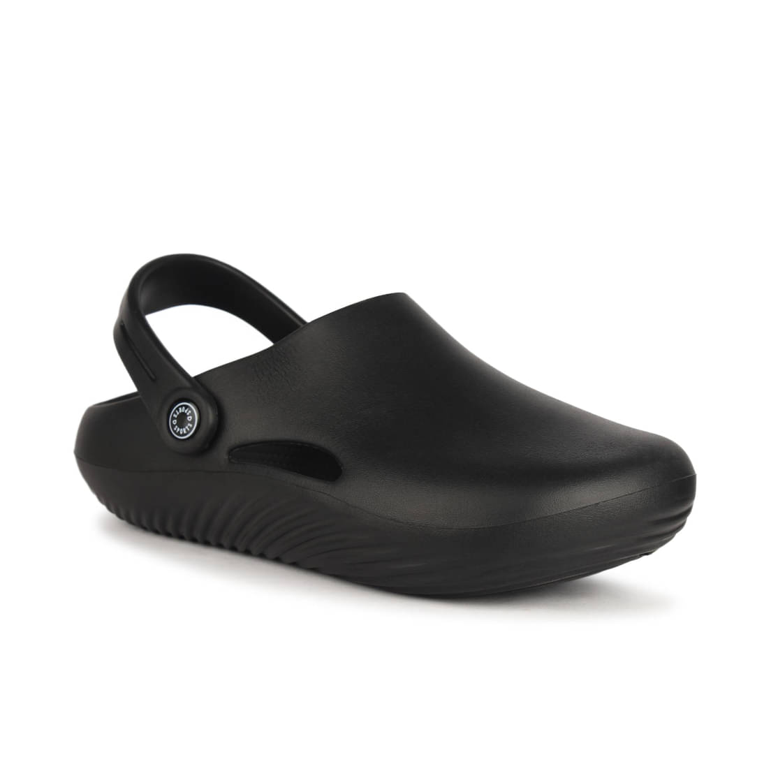     			Monex - Black Men's Clogs