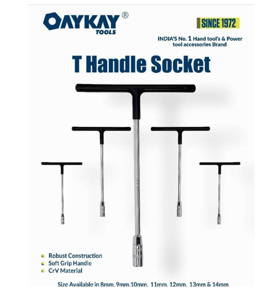     			Oaykay Tools T Handle Wrench Set of 5 Pc