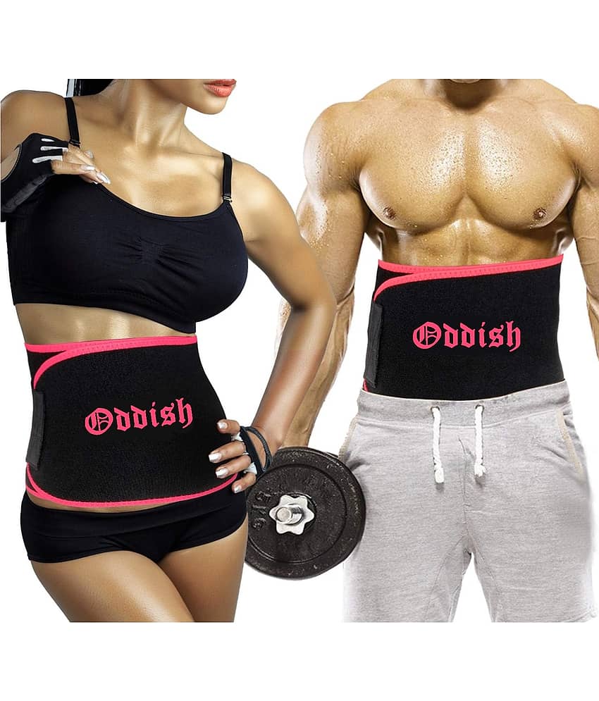 Oddish Pink Neoprene Gym Belt - Sports and Fitness Equipment | Buy online on ZillyBuy