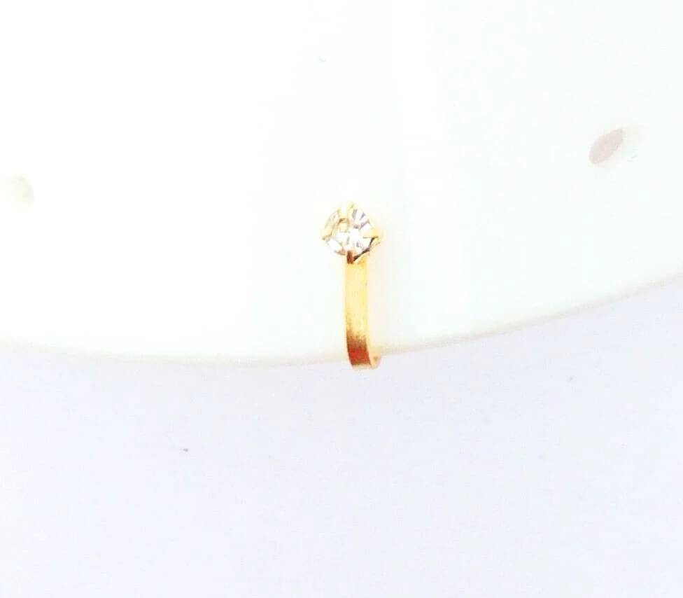     			RENU CREATION Brass Nose Stud ()