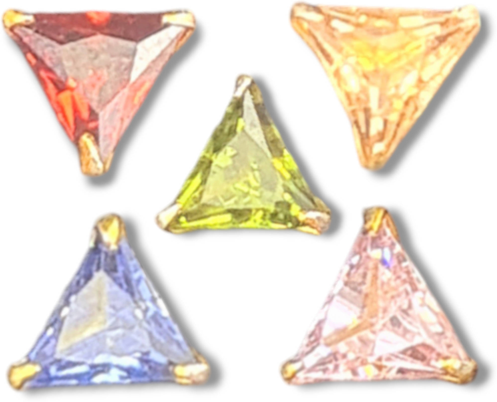 RENU CREATION Diamond Gold-plated, Rhodium Plated Brass, Metal, Alloy, Stone Nose Stud () RENU CREATION Diamond Gold-plated, Rhodium Plated Brass, Metal, Alloy, Stone Nose Stud ()