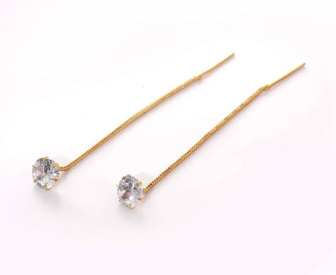 Renu Creation Golden Hoops Earrings ( Pack of 1 ) Renu Creation Golden Hoops Earrings ( Pack of 1 )