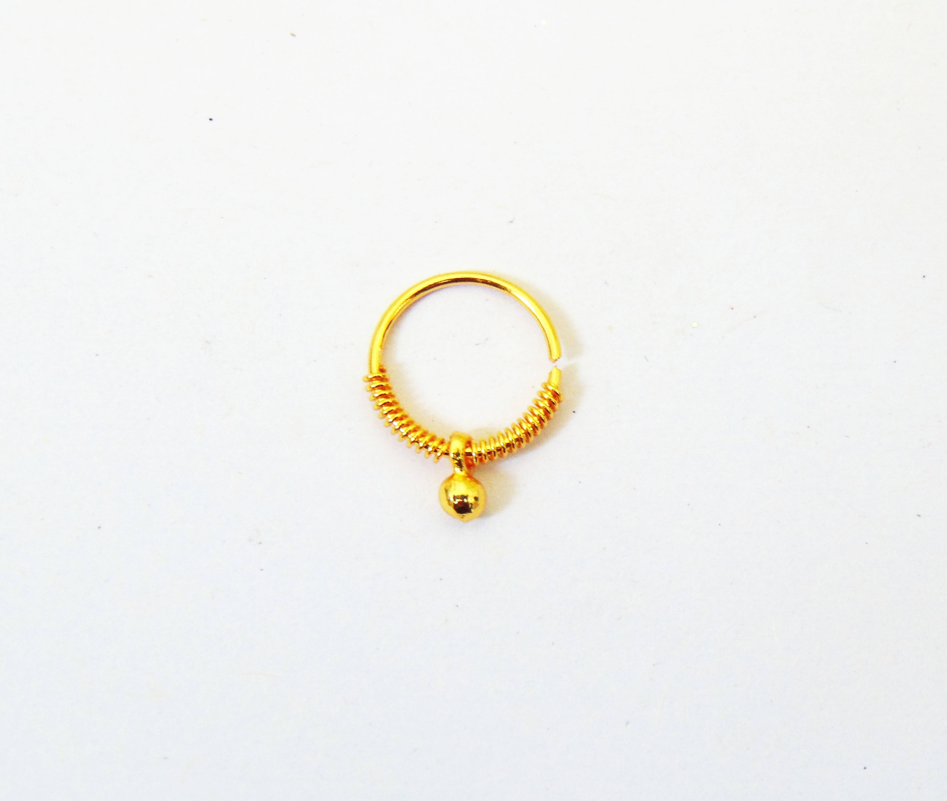 Renu Creations Gold-plated Plated Metal, Alloy, Brass, Tungsten Nose Stud (Pack of 3) Renu Creations Gold-plated Plated Metal, Alloy, Brass, Tungsten Nose Stud (Pack of 3)