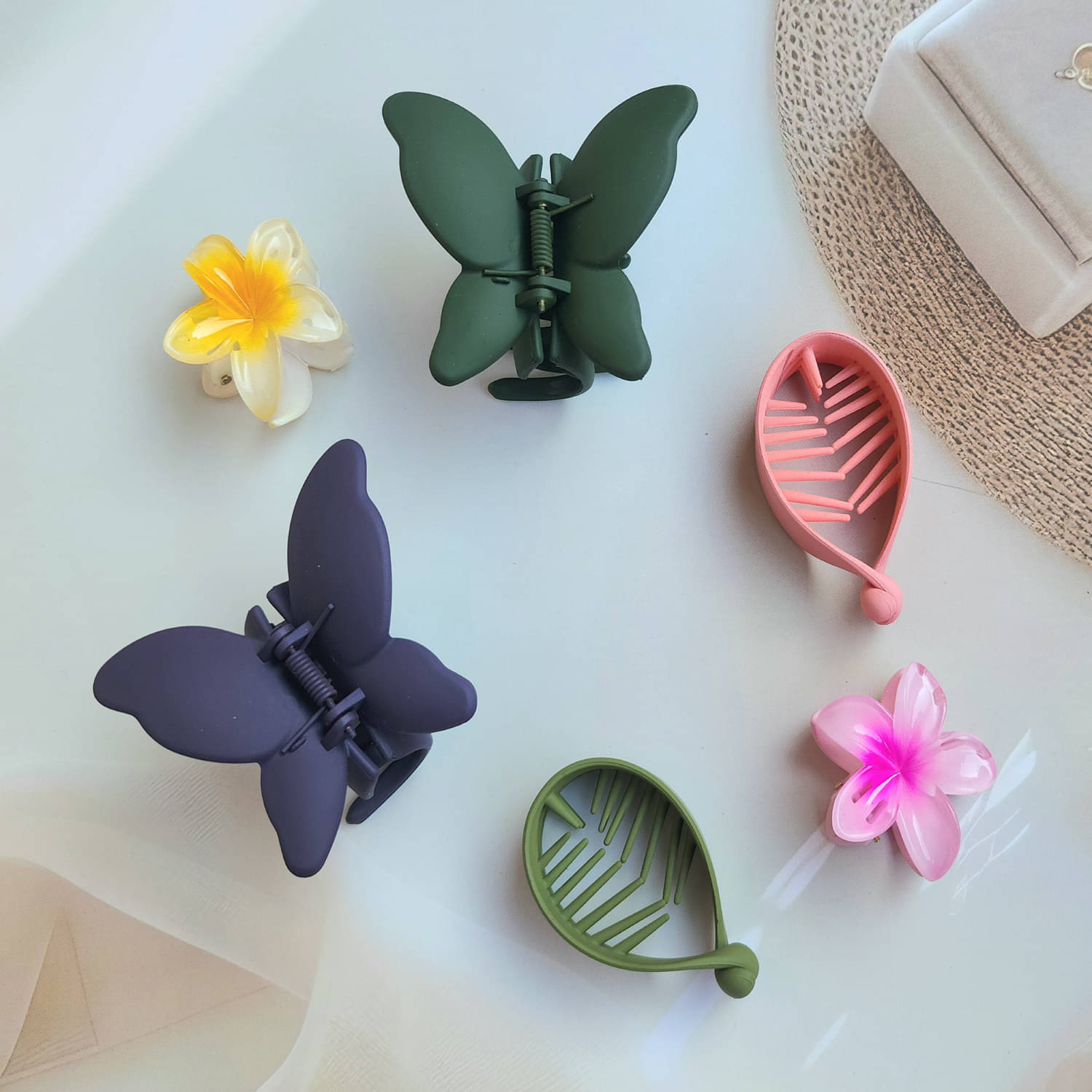     			Rhosyn Multi Women's Hair Clip ( Pack of 6 )