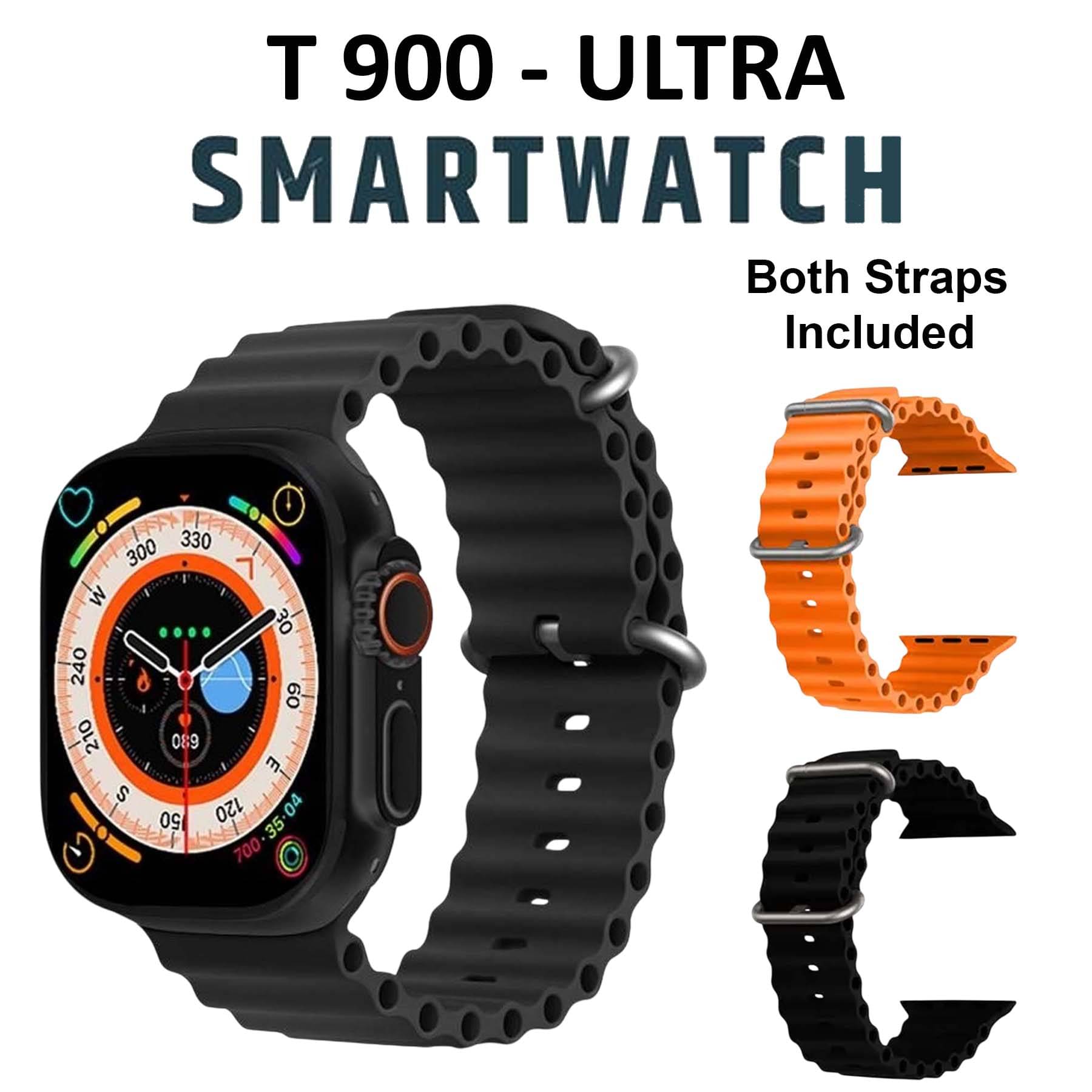 T900 Ultra Smart Watch 2.09" HD Display - Campatible for IOS & Android -Bluetooth Calling, SpO2, Heart Rate Monitor, Fitness Tracker, Voice Assistance, T900 Ultra Smart Watch 2.09" HD Display - Campatible for IOS & Android -Bluetooth Calling, SpO2, Heart Rate Monitor, Fitness Tracker, Voice Assistance,