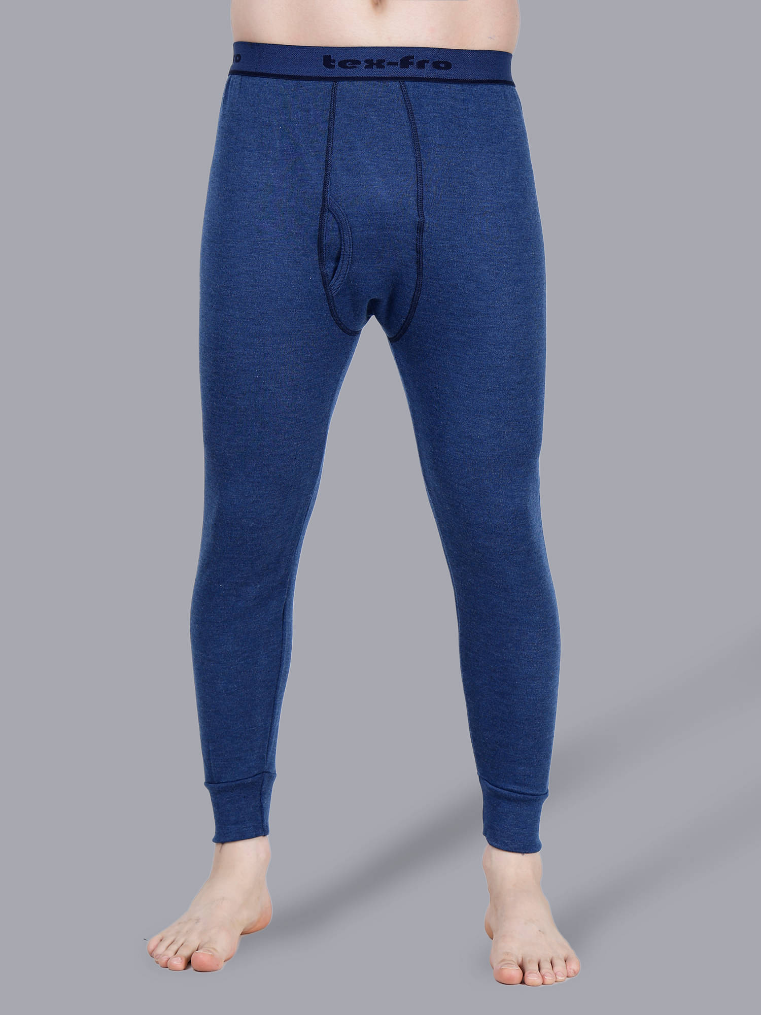 Texfro Pack of 1 Woollen Thermal Bottoms For Men's ( Navy Blue ) Texfro Pack of 1 Woollen Thermal Bottoms For Men's ( Navy Blue )