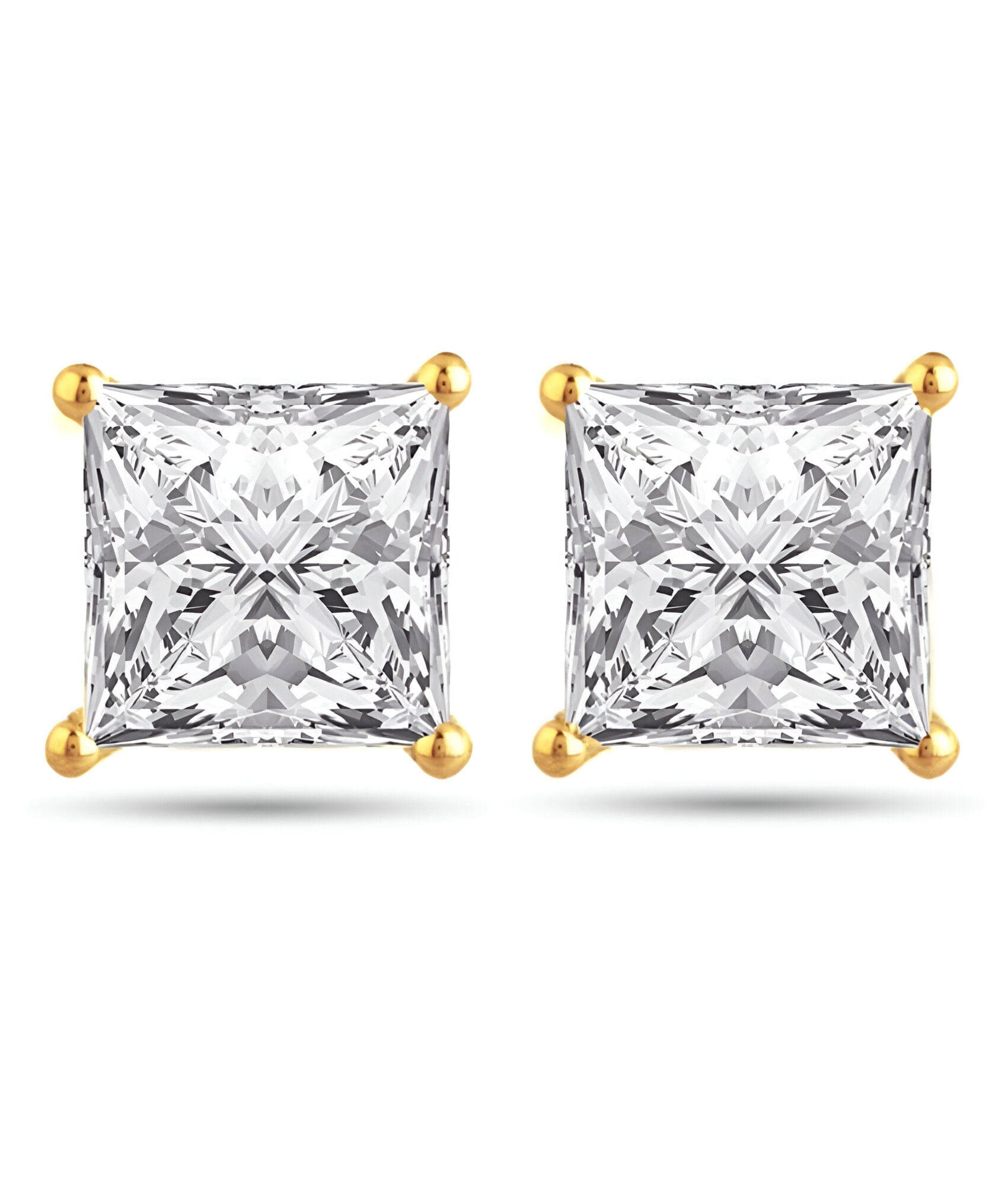     			Thrillz Golden Stud Earrings ( Pack of 1 )