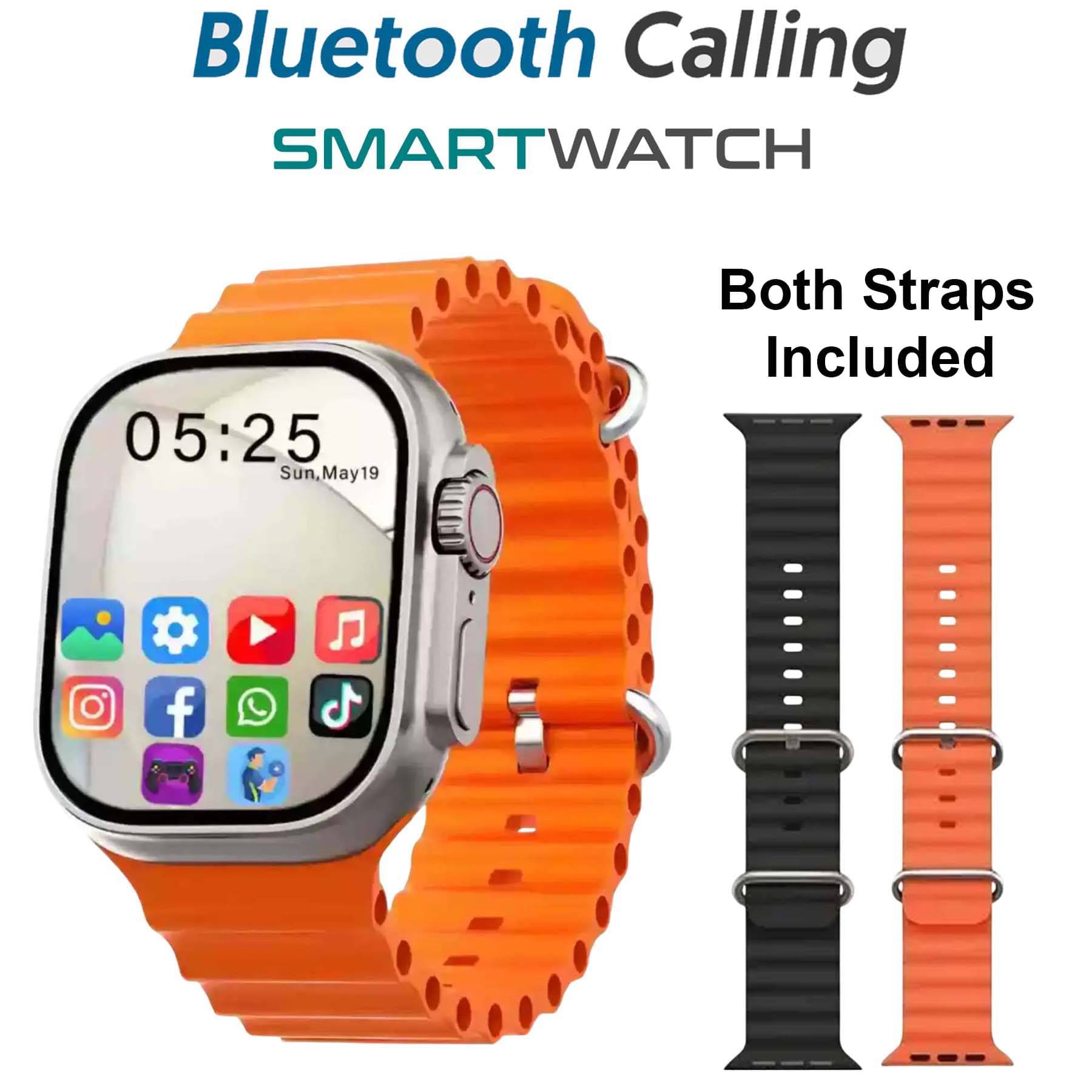 U7 T800 Ultra Smart Watch 1.99" Series 8 HD Display - Campatible for IOS & Android -Bluetooth Call, Fitness Tracker, Voice Assistance U7 T800 Ultra Smart Watch 1.99" Series 8 HD Display - Campatible for IOS & Android -Bluetooth Call, Fitness Tracker, Voice Assistance