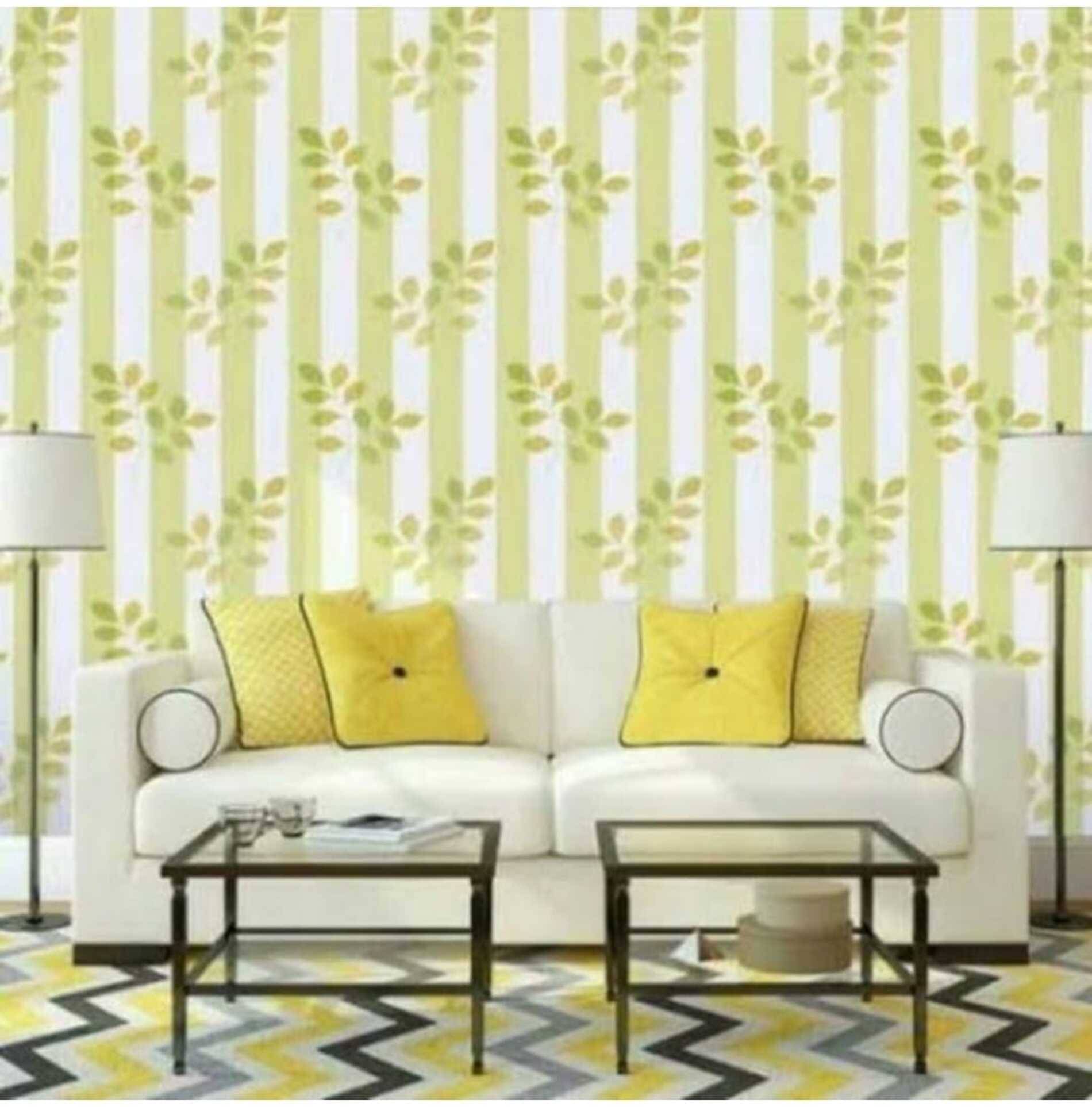 WRUNJI, GREEN PATA Floral Self-Adhesive Wallpaper PVC Peel & Kitchen & Furniture Makeover(45x500 cm) WRUNJI, GREEN PATA Floral Self-Adhesive Wallpaper PVC Peel & Kitchen & Furniture Makeover(45x500 cm)
