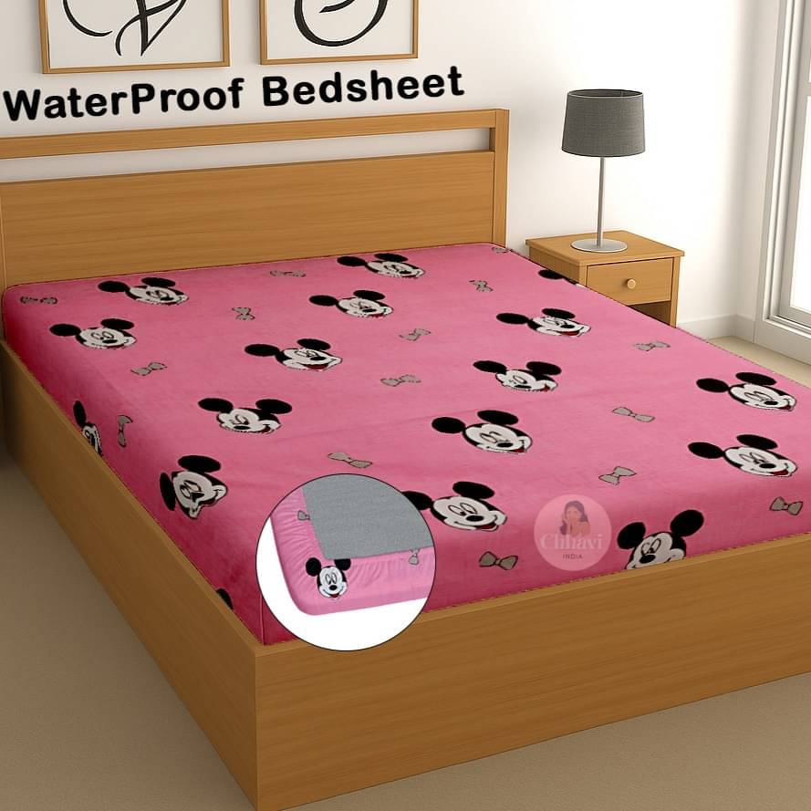 chhavi india Microfiber 1 Double Bedsheet without Pillow cover ( Pink ) chhavi india Microfiber 1 Double Bedsheet without Pillow cover ( Pink )