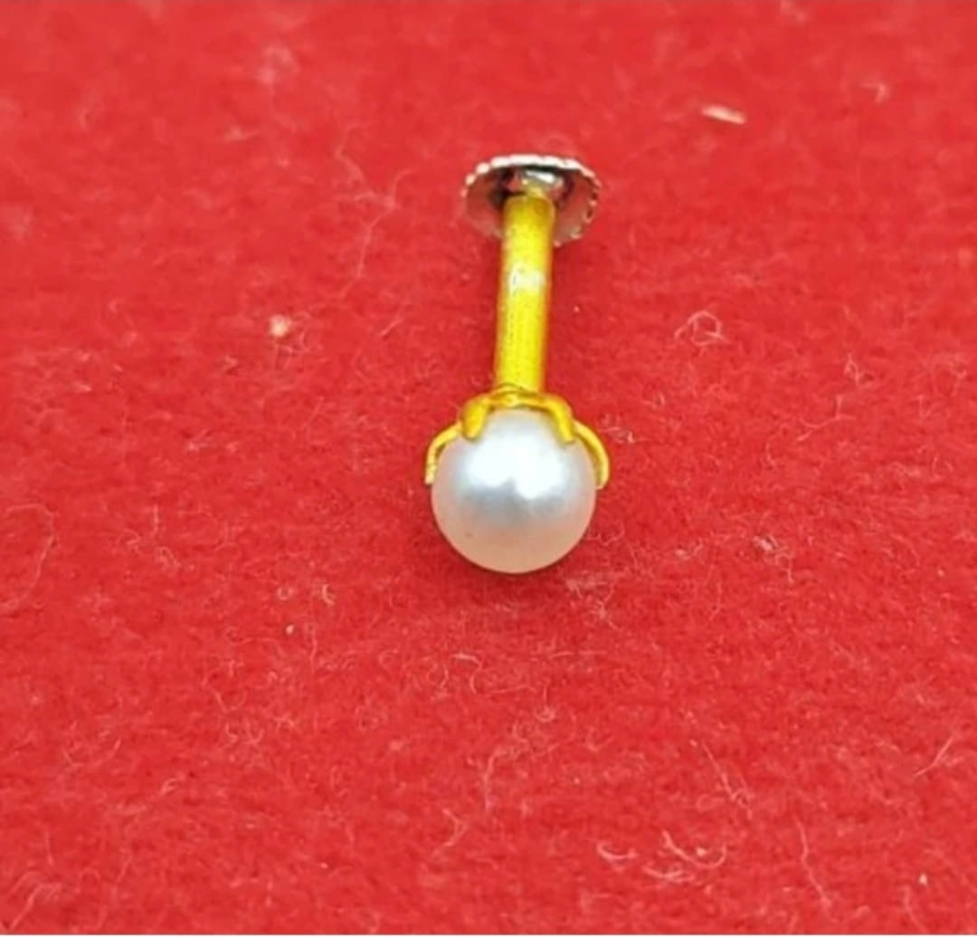     			house of common Crystal Alloy Nose Stud ()