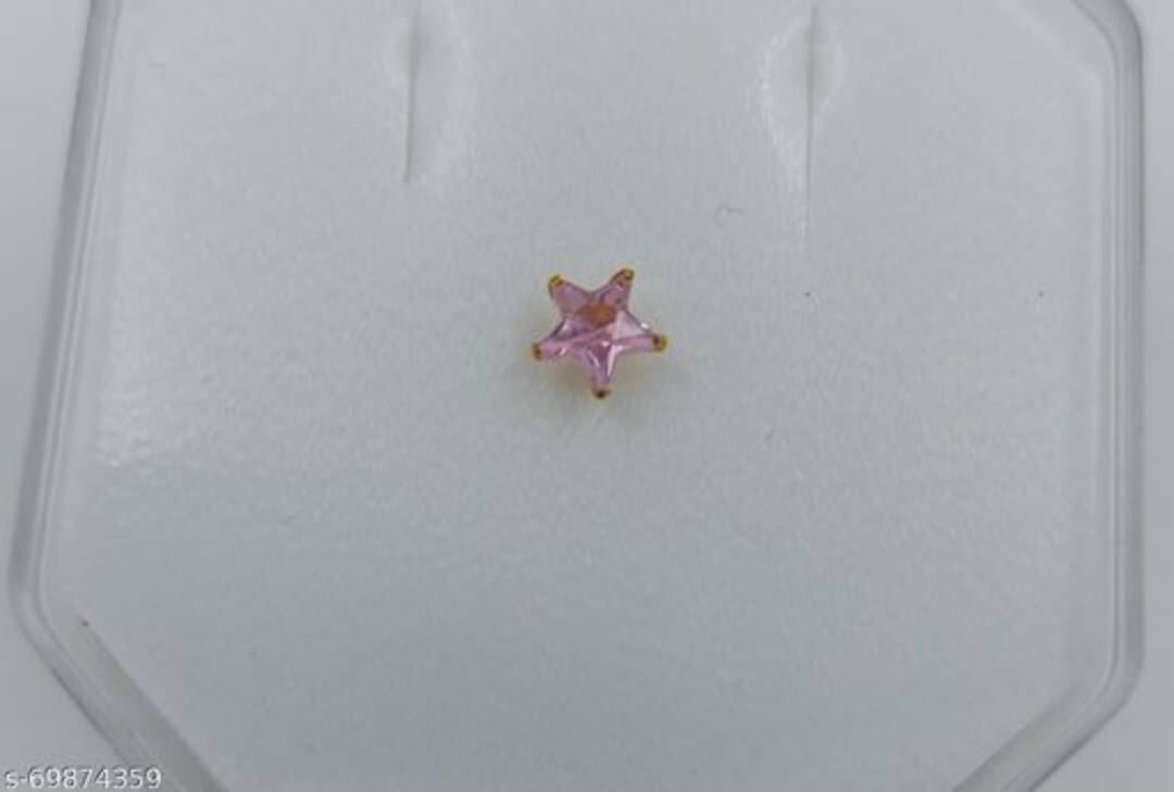 house of common Gold-plated Plated Metal, Alloy, Brass, Tungsten Nose Stud (Pack of 3) house of common Gold-plated Plated Metal, Alloy, Brass, Tungsten Nose Stud (Pack of 3)