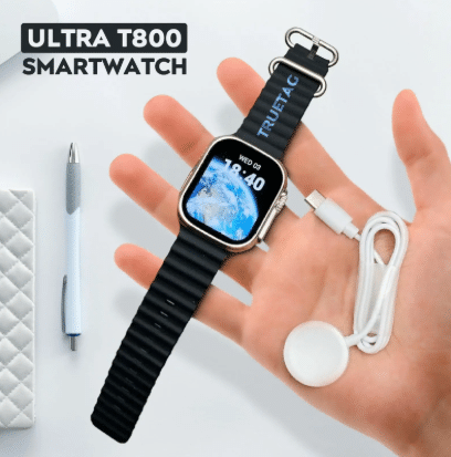t800 AMOLED BT Calling Smart Watch with Rubber Strap Upto 1-2 days Backup t800 AMOLED BT Calling Smart Watch with Rubber Strap Upto 1-2 days Backup