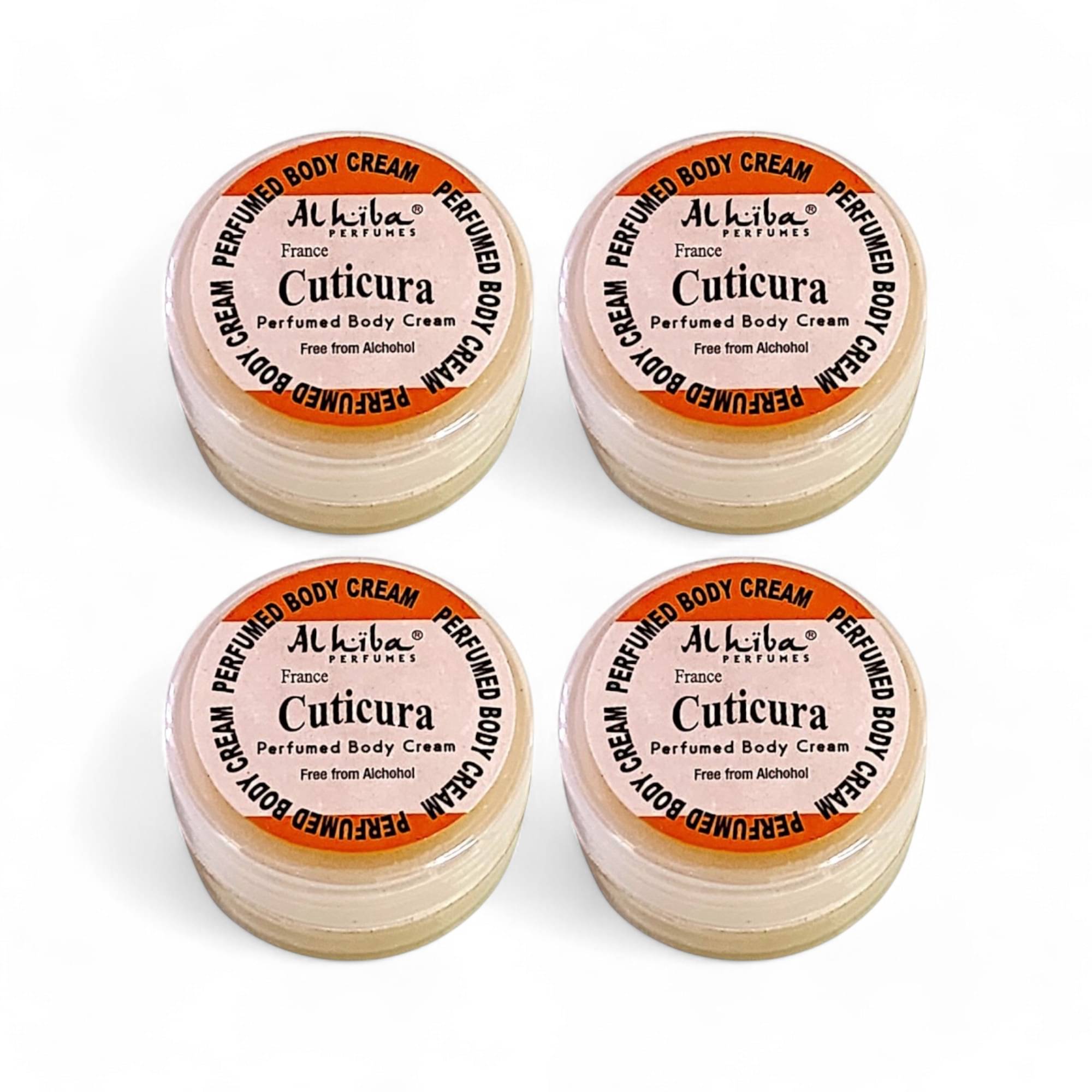 Al Hiba Cuticura Perfumed Body Deodorant Cream for Unisex 10 gm ( Pack of 4 ) Al Hiba Cuticura Perfumed Body Deodorant Cream for Unisex 10 gm ( Pack of 4 )