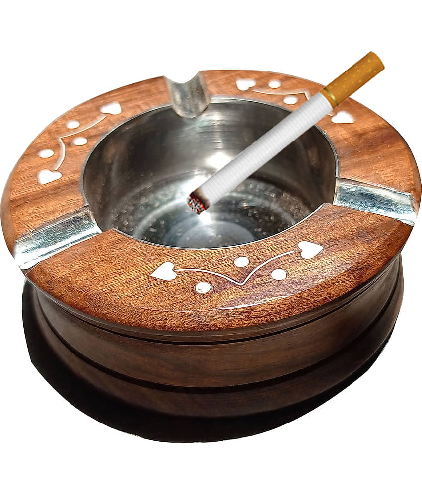 Ash tray for home made from high quality wood - Cookware | Buy online on ZillyBuy