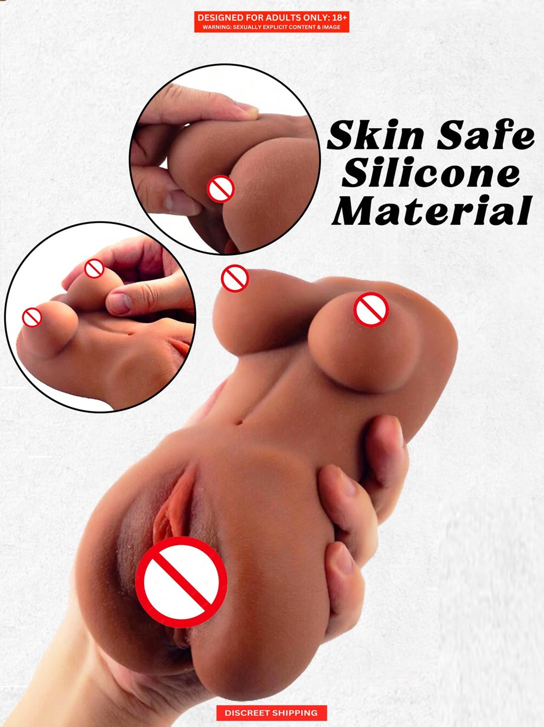Breast & Vagina Hot Sexy Micro Doll for Men Masturbation Enjoy real Partner Sex ( Free Lube)