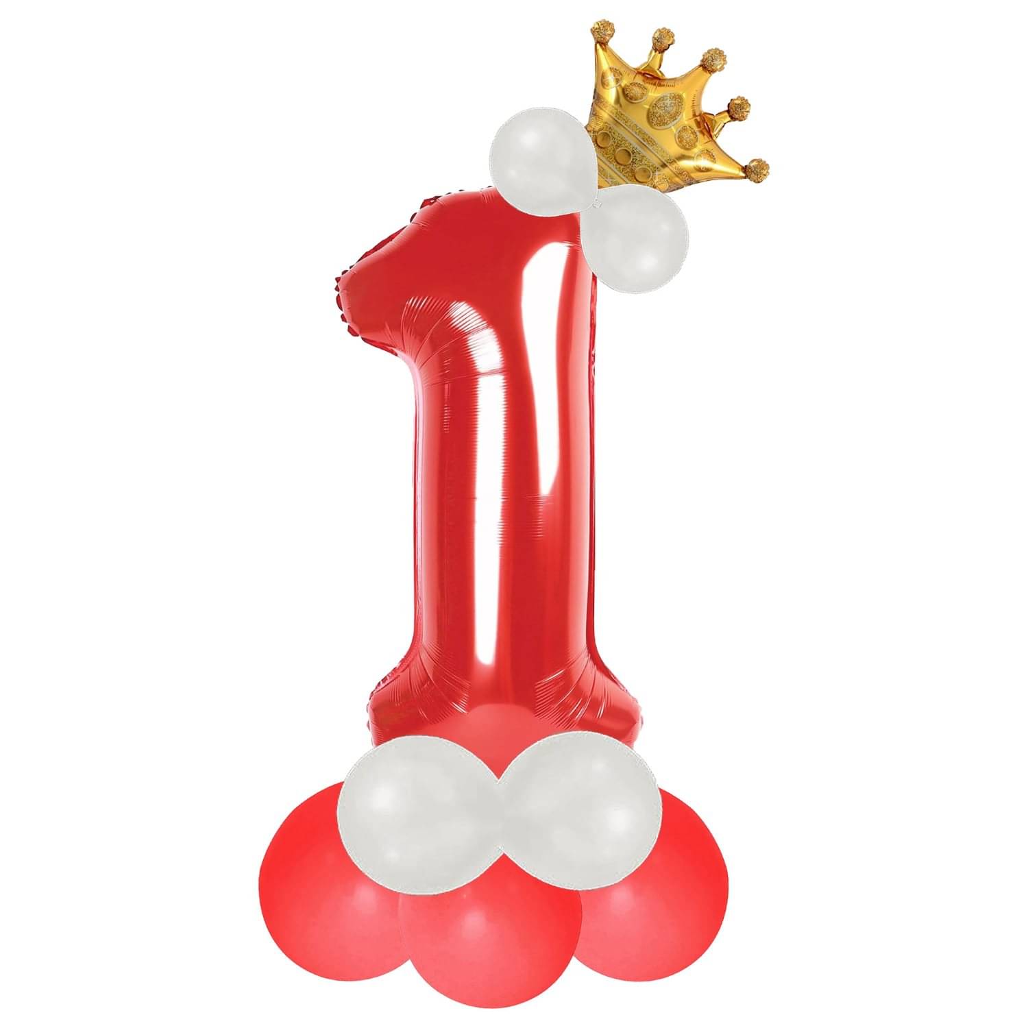 Bubble Bells Red Foil Balloon 1 Number Foil Balloon 32 Inches With Crown Metallic Pastel Balloons For Birthday Party Anniversary Decorations For Girls & Boys Birthday Party Decoration Items Kit(Pack of 14) Bubble Bells Red Foil Balloon 1 Number Foil Balloon 32 Inches With Crown Metallic Pastel Balloons For Birthday Party Anniversary Decorations For Girls & Boys Birthday Party Decoration Items Kit(Pack of 14)