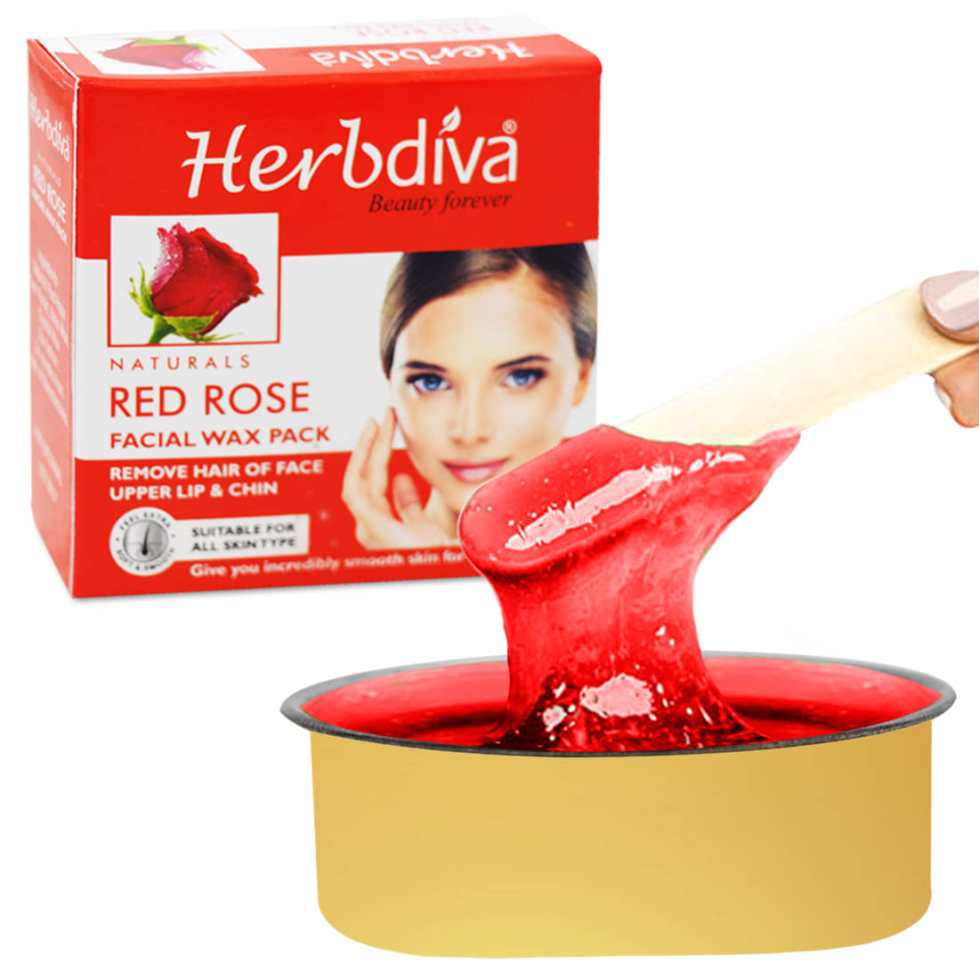 Herbdiva Natural Hair Removal Waxing for Men & Women 80 ( Pack of 1 ) Herbdiva Natural Hair Removal Waxing for Men & Women 80 ( Pack of 1 )