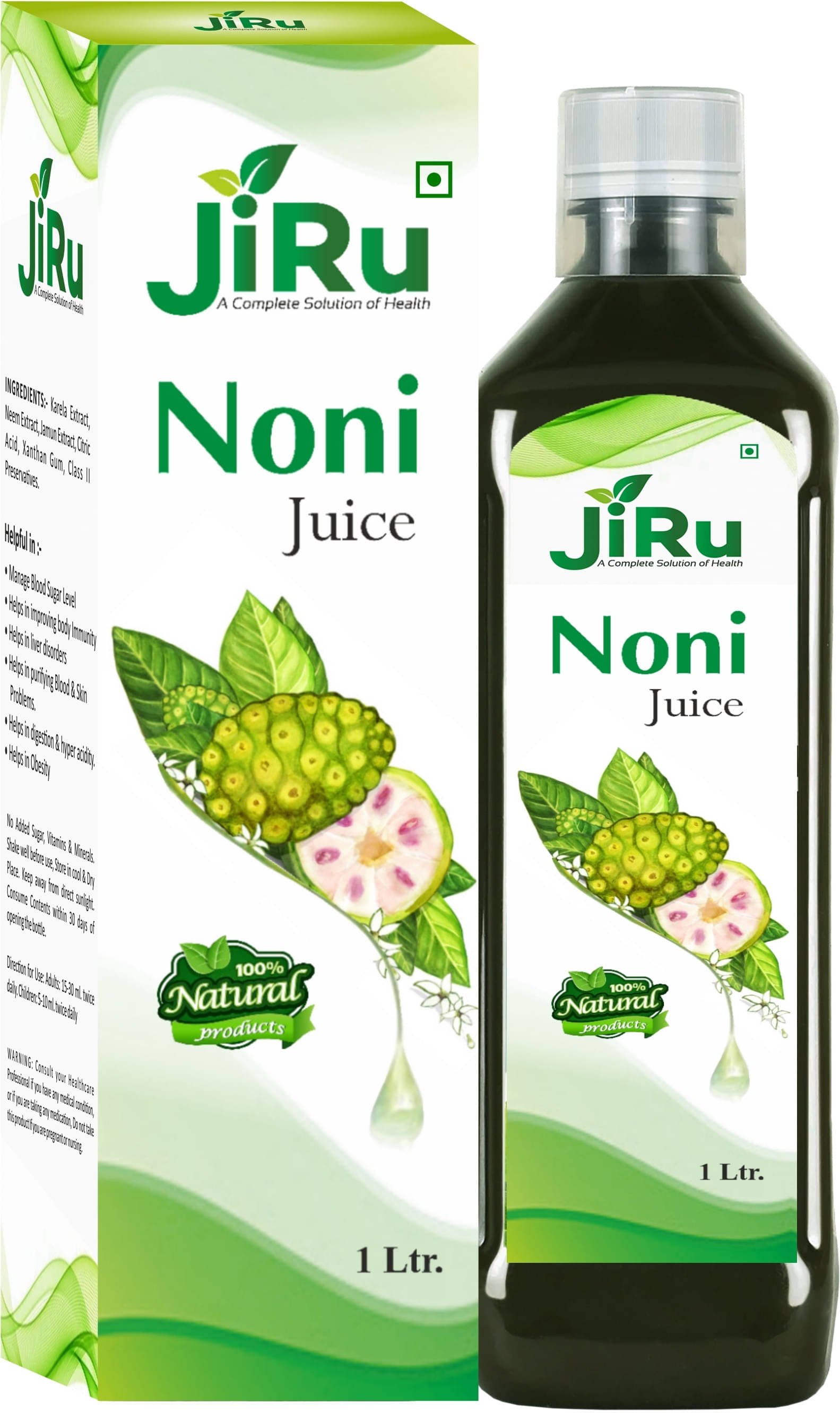     			Jiru Noni Juice 1000ml, Great Immune Booster