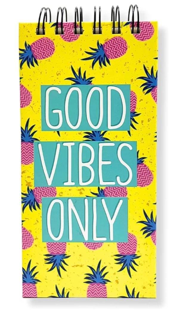 Kalra Magic To Do List Ruled 80 GSM 9.2x 19.8 Cm 264 Page Bound Spiral Notepad Fun & Uplifting Notebook Pineapple Yellow Bright Journal Pocket Quote Motivational Theme Positive Flip Pattern Colorful Design Tropical Only Kalra Magic To Do List Ruled 80 GSM 9.2x 19.8 Cm 264 Page Bound Spiral Notepad Fun & Uplifting Notebook Pineapple Yellow Bright Journal Pocket Quote Motivational Theme Positive Flip Pattern Colorful Design Tropical Only