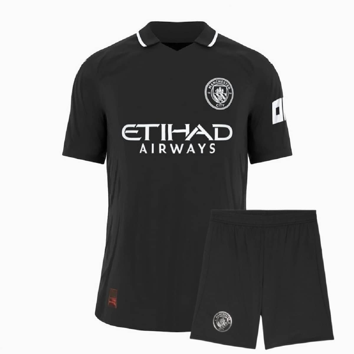 Manchestr City 2025/26 Away Jersey – Black Edition