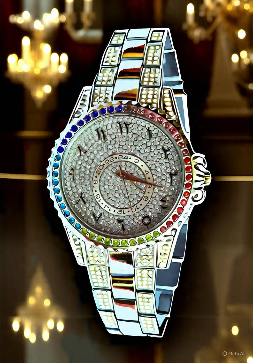     			Renaissance Traders Silver Metal Analog Men's Watch