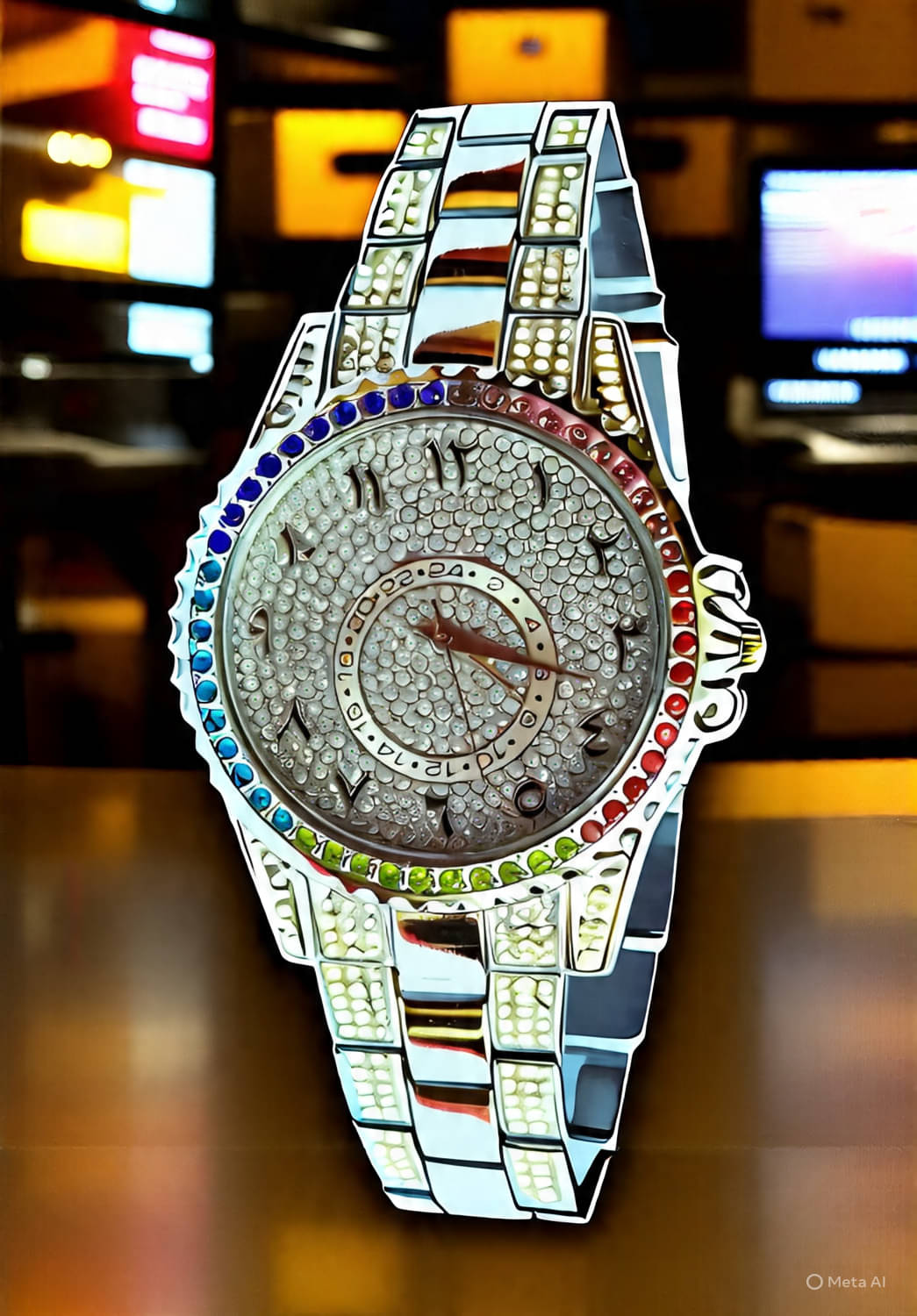     			Renaissance Traders Silver Metal Analog Men's Watch