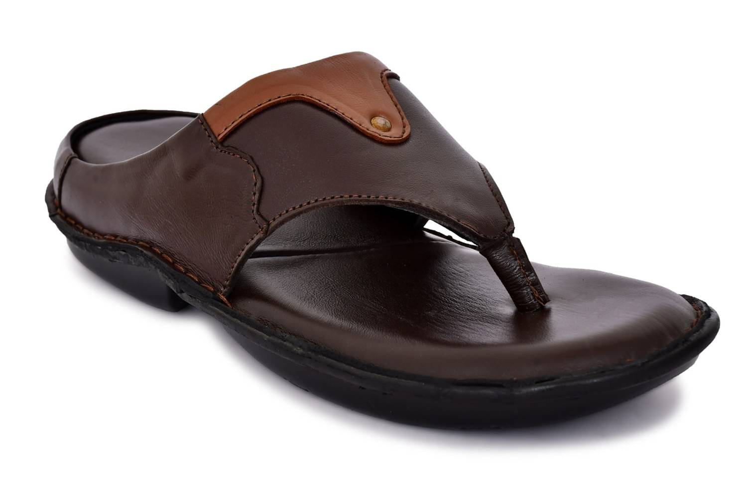     			Royal Cruzz Brown Men's Slide Flip Flop