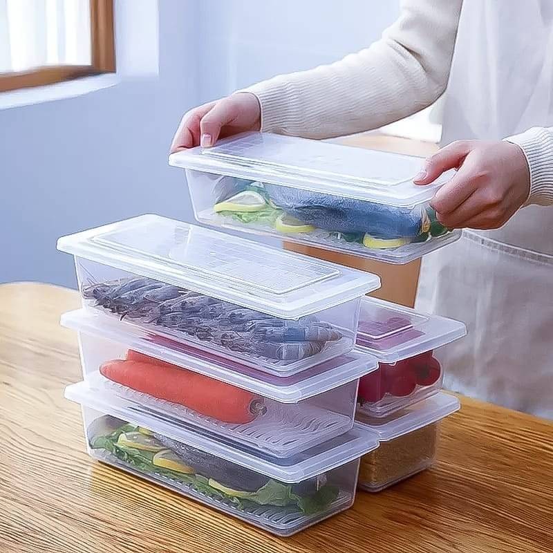     			SPIX STContainer Plastic White Food Container ( Set of 6 )