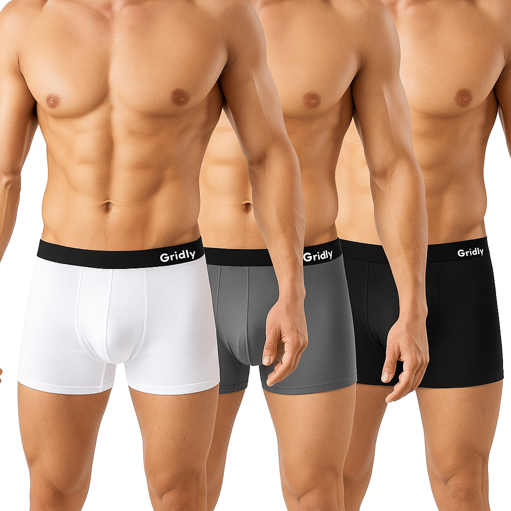 Skyburn Pack of 3 Cotton Blend Trunks For Men's ( Multicolor2 )     			Skyburn Pack of 3 Cotton Blend Trunks For Men's ( Multicolor2 )