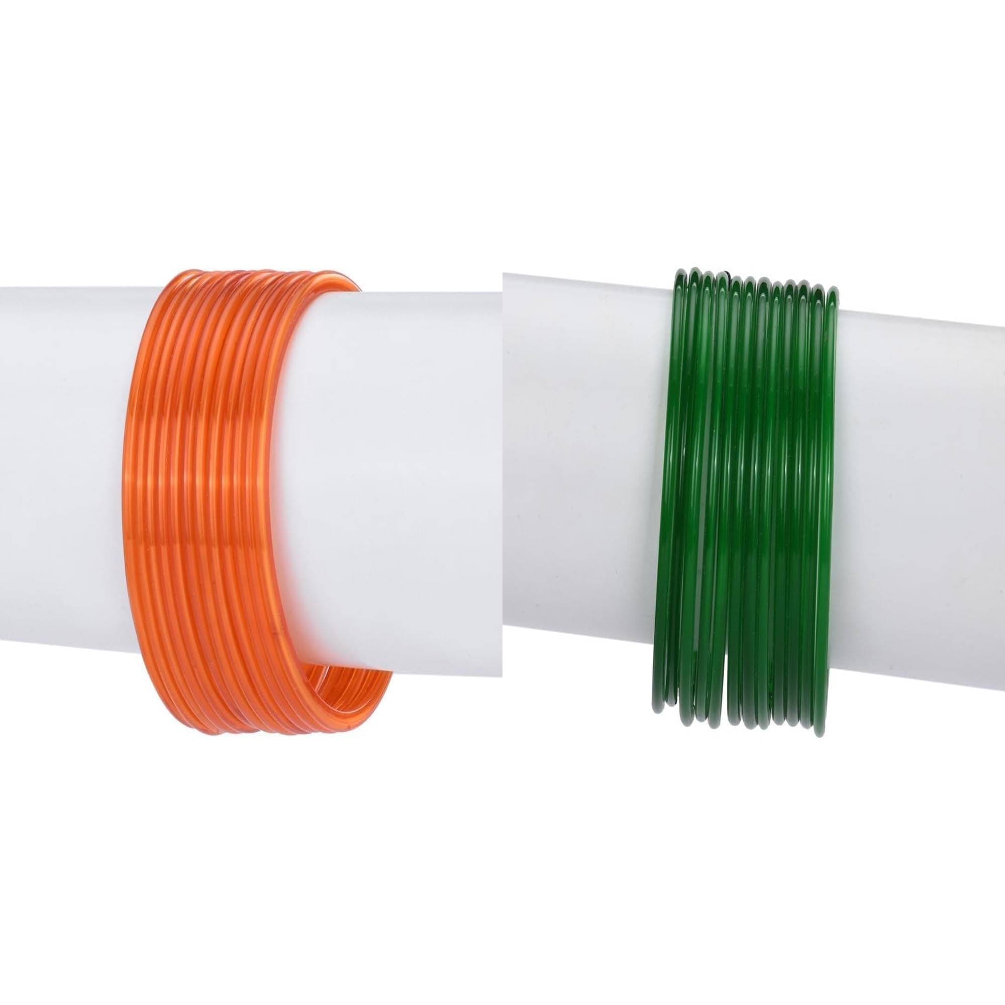Somil Multicolor Bangle Set ( Pack of 2 ) Somil Multicolor Bangle Set ( Pack of 2 )